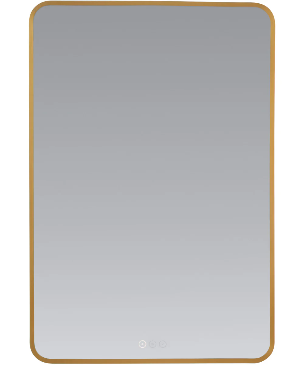 Aero Mirror Brushed Brass - Image 5