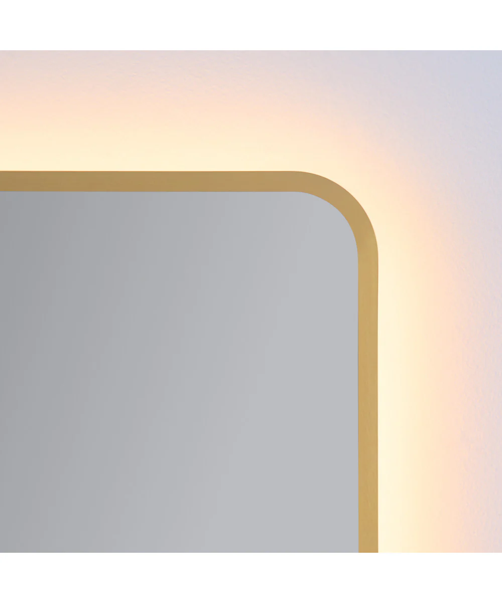 Aero Mirror Brushed Brass - Image 8
