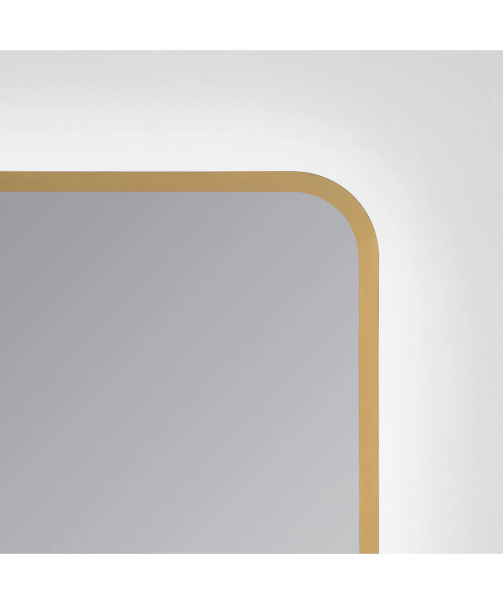 Aero Mirror Brushed Brass - Image 9