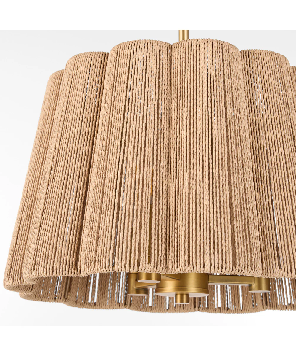 Anton 3-light Pendant Brushed Brass - Image 4
