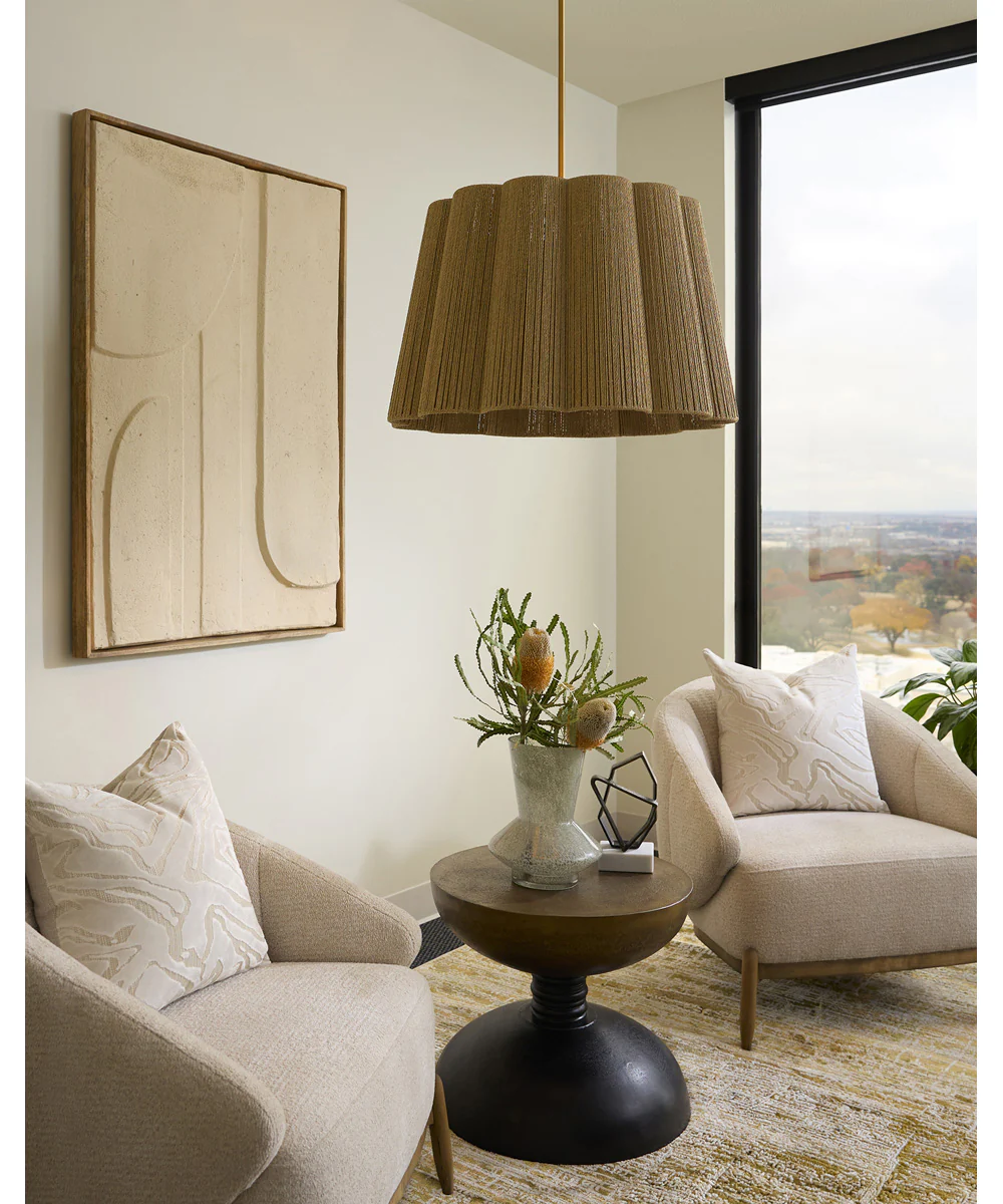 Anton 3-light Pendant Brushed Brass - Image 6