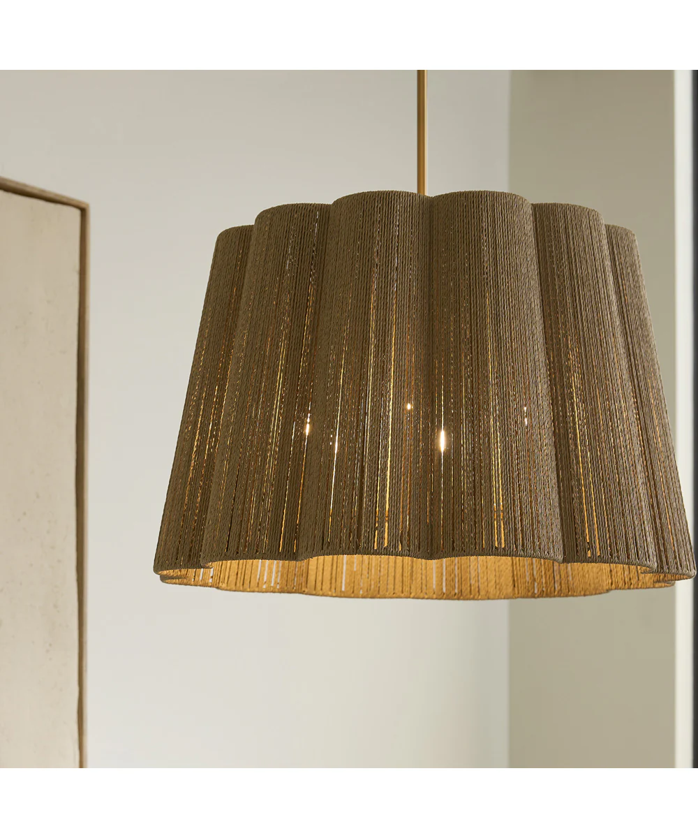 Anton 3-light Pendant Brushed Brass - Image 7