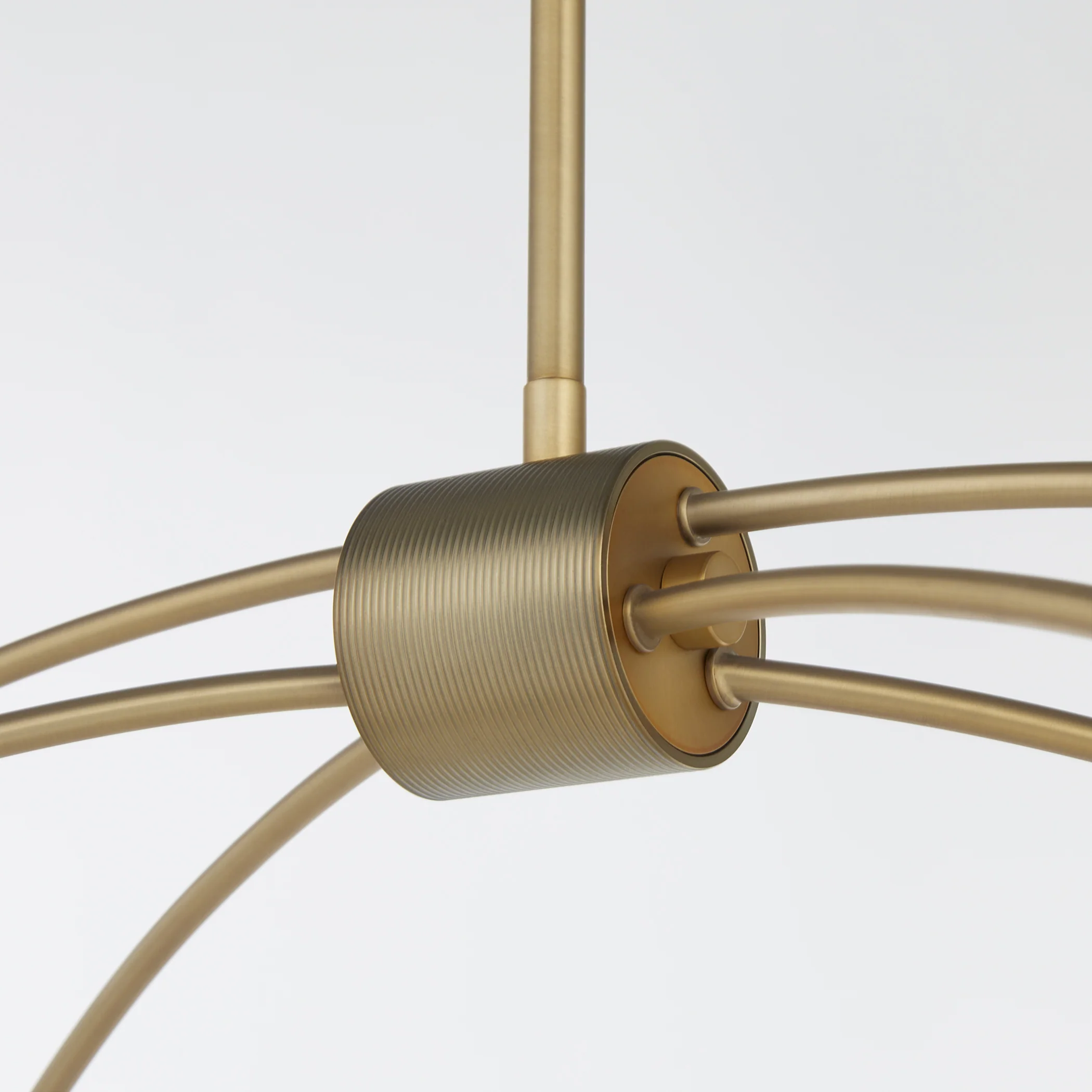 Arpeggio 6-light Chandelier Aged Brass - Image 3