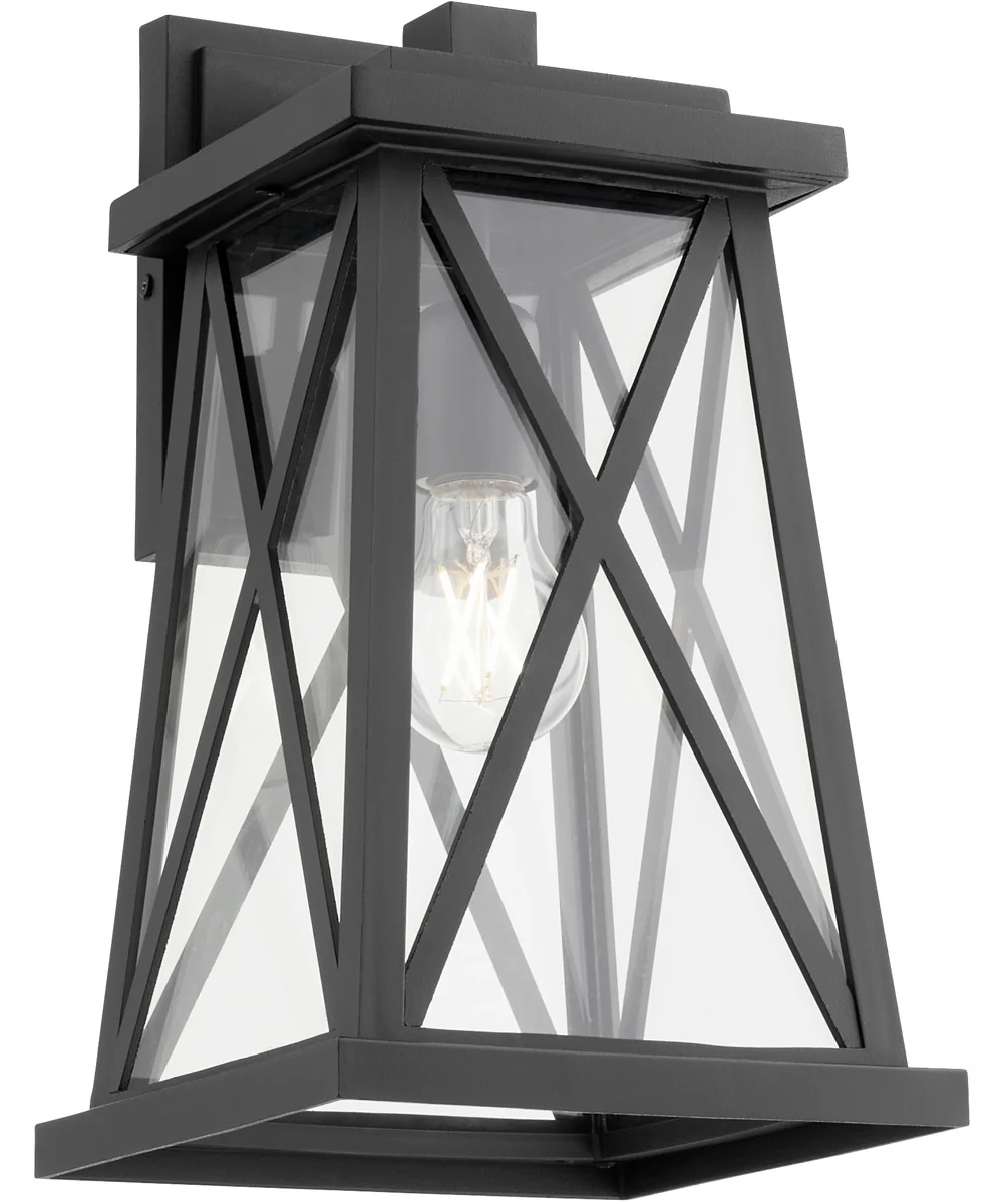 Artesno 1-light Wall Mount Light Fixture Textured Black - Image 2