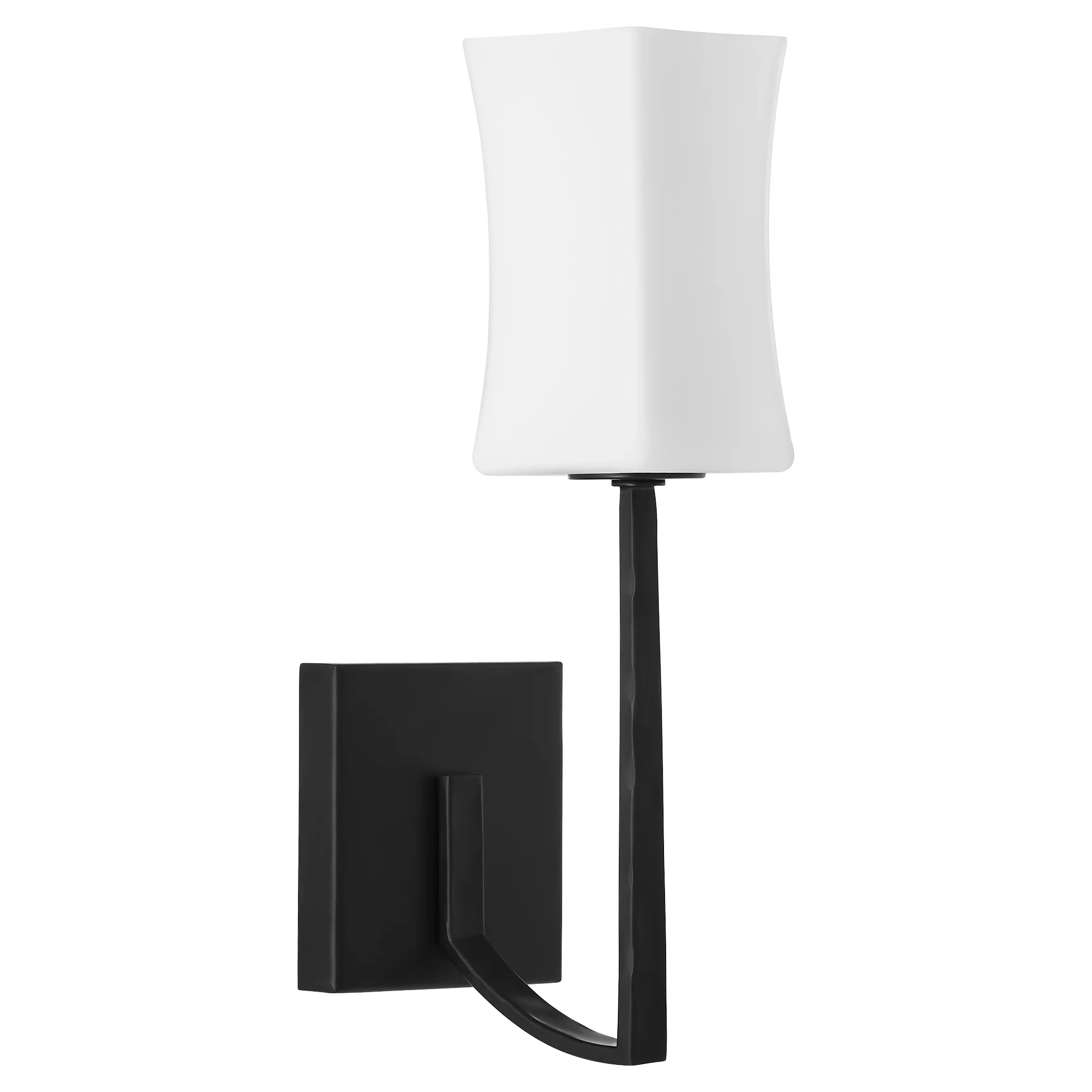 Ayala 1-light Wall Mount Light Fixture Matte Black