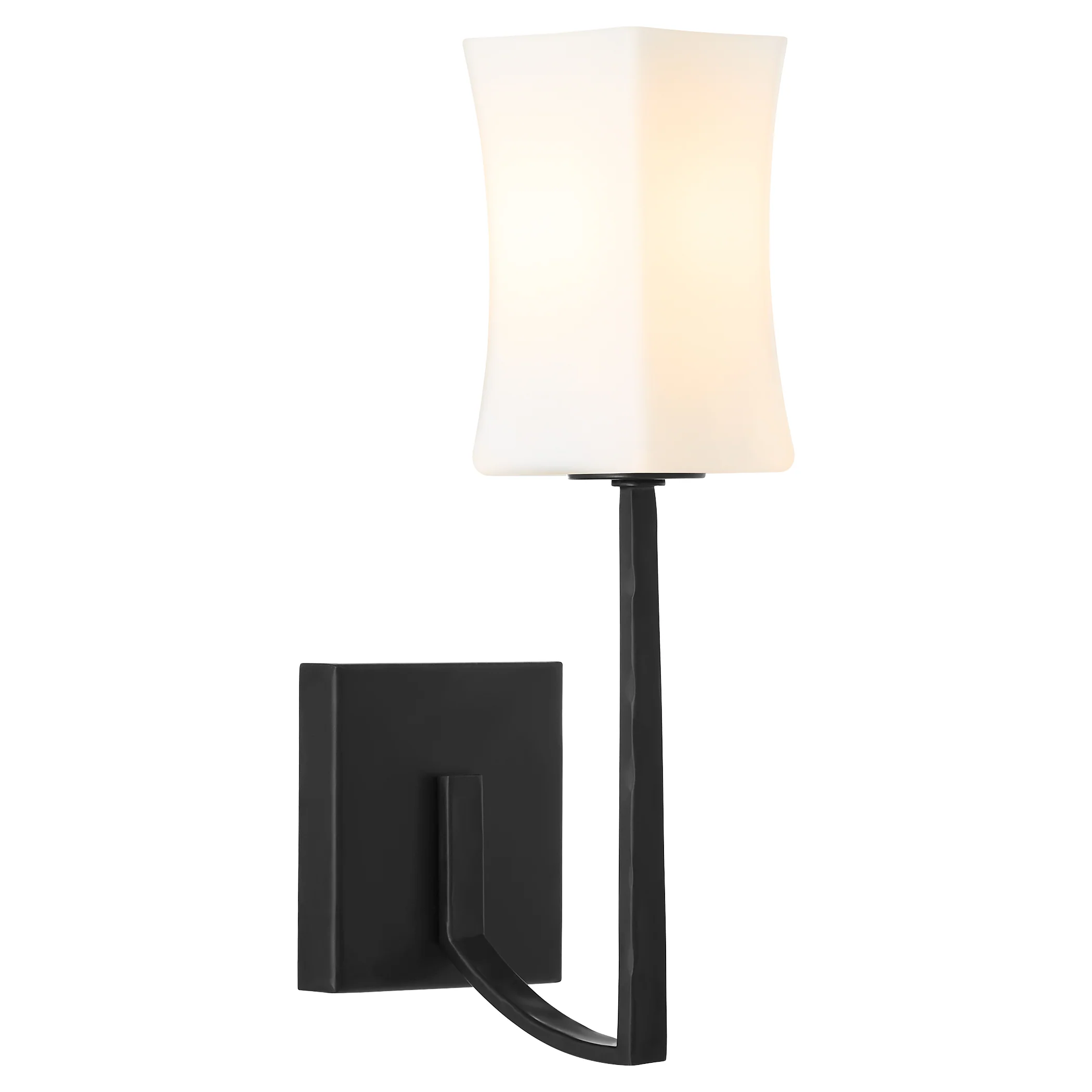 Ayala 1-light Wall Mount Light Fixture Matte Black - Image 2