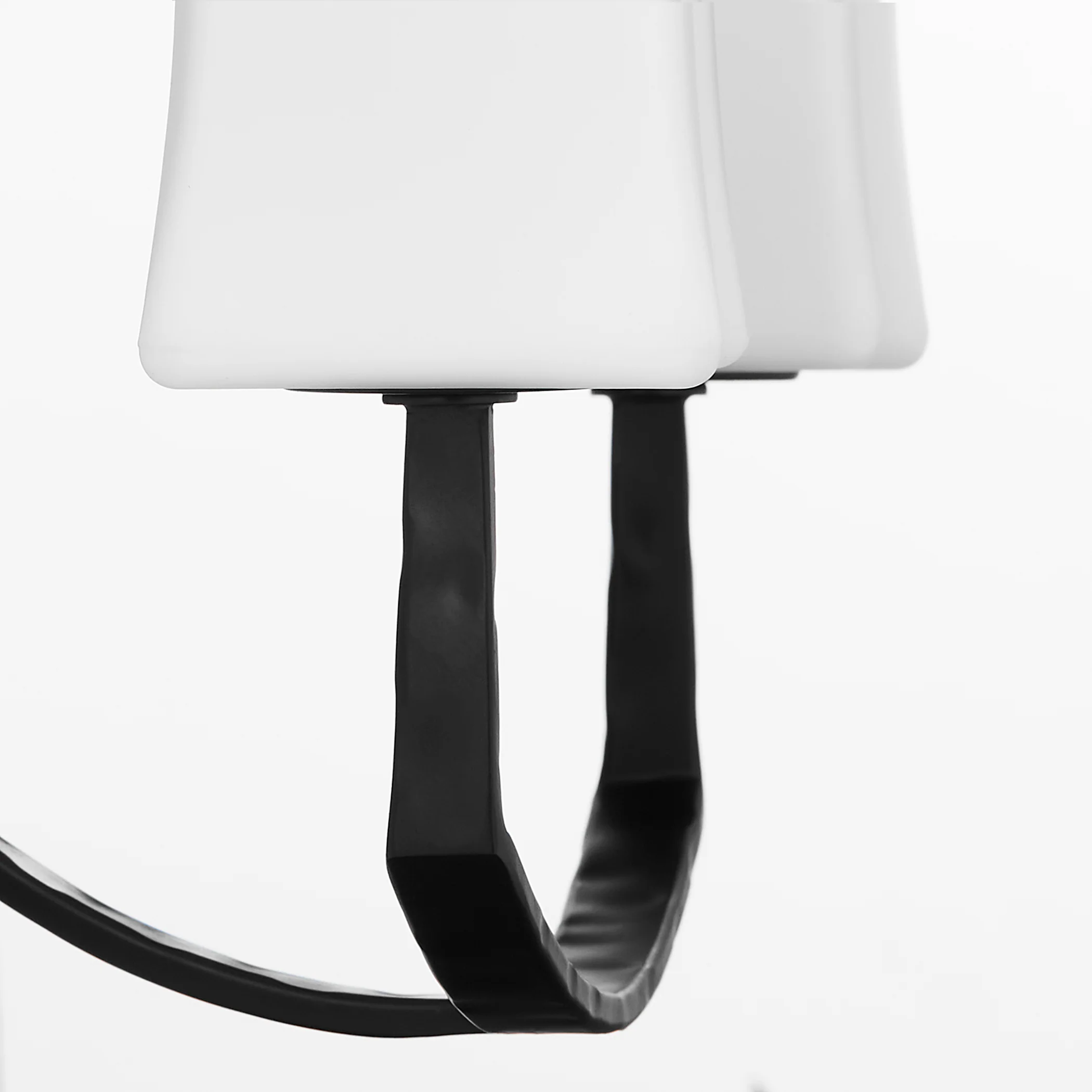 Ayala 2-light Wall Mount Light Fixture Matte Black - Image 4