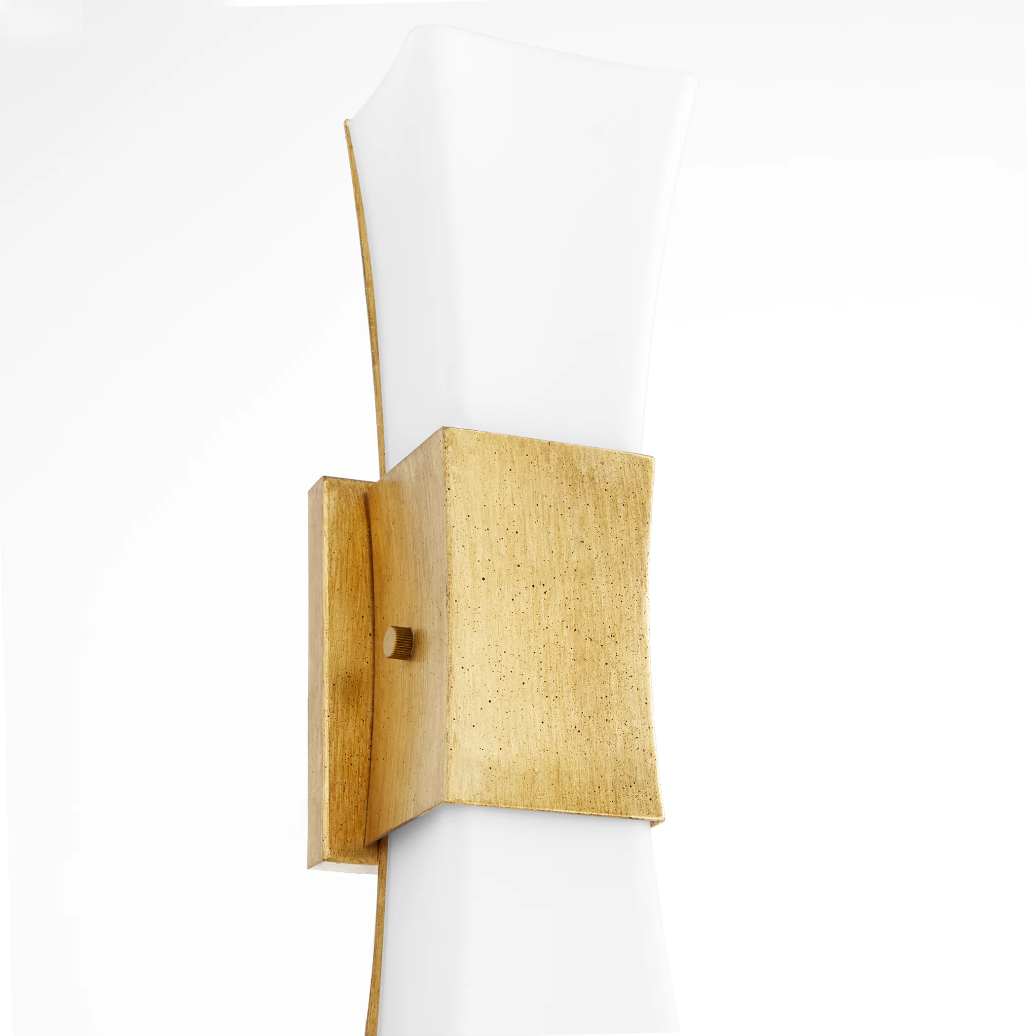 Ayala 2-light Wall Sconce Gold Leaf - Image 3