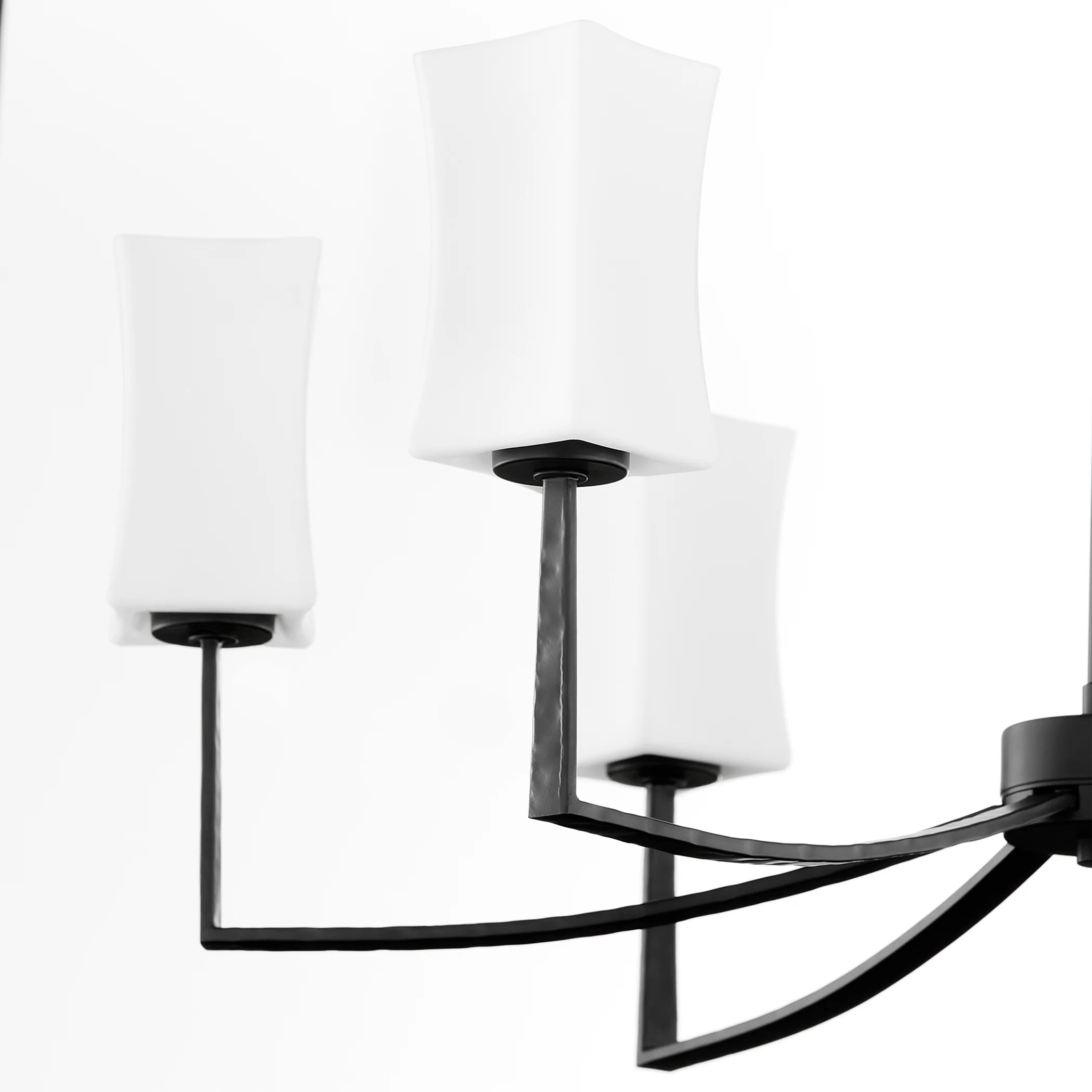 Ayala 6-light Chandelier Matte Black - Image 3