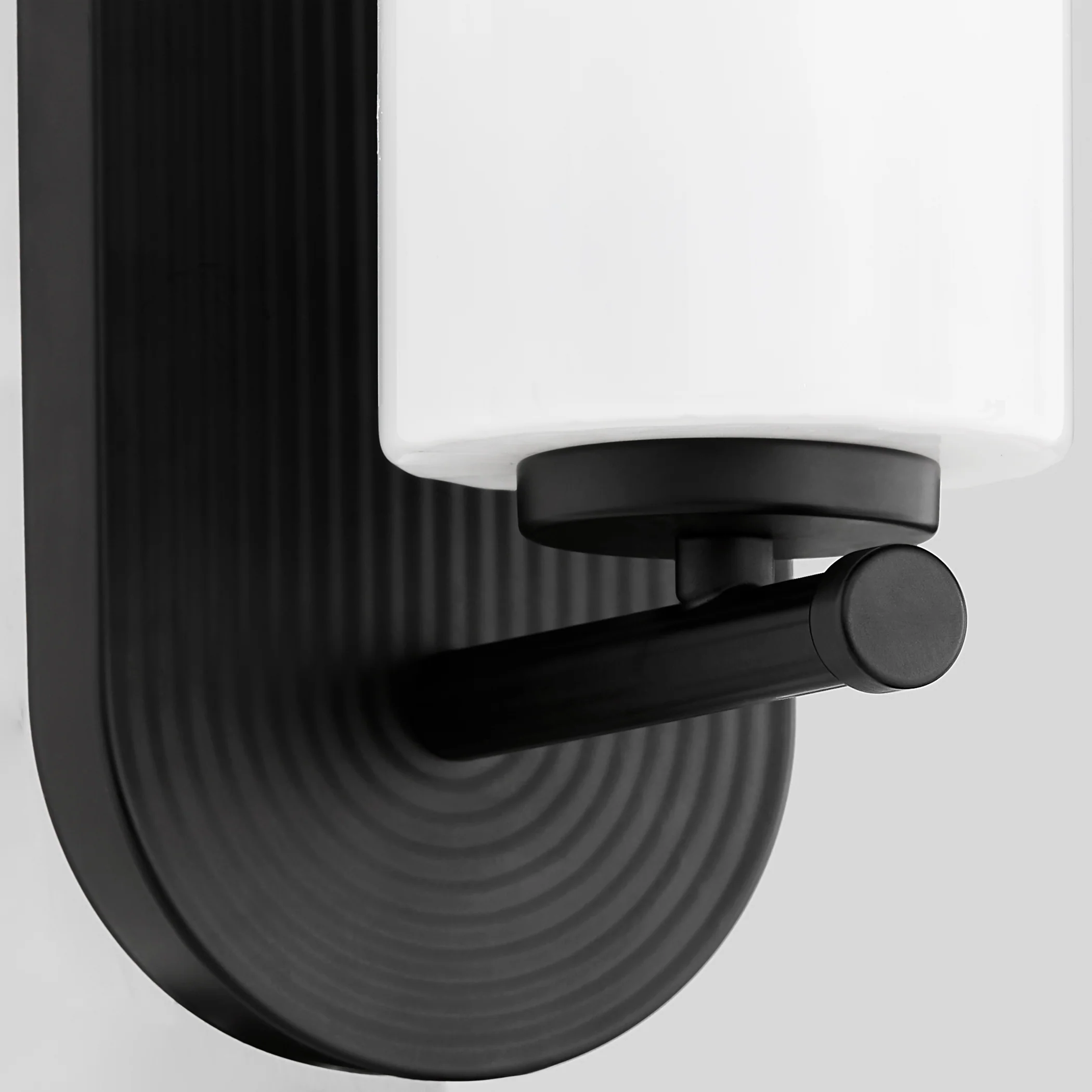 Belinder 1-light Wall Mount Light Fixture Matte Black - Image 3