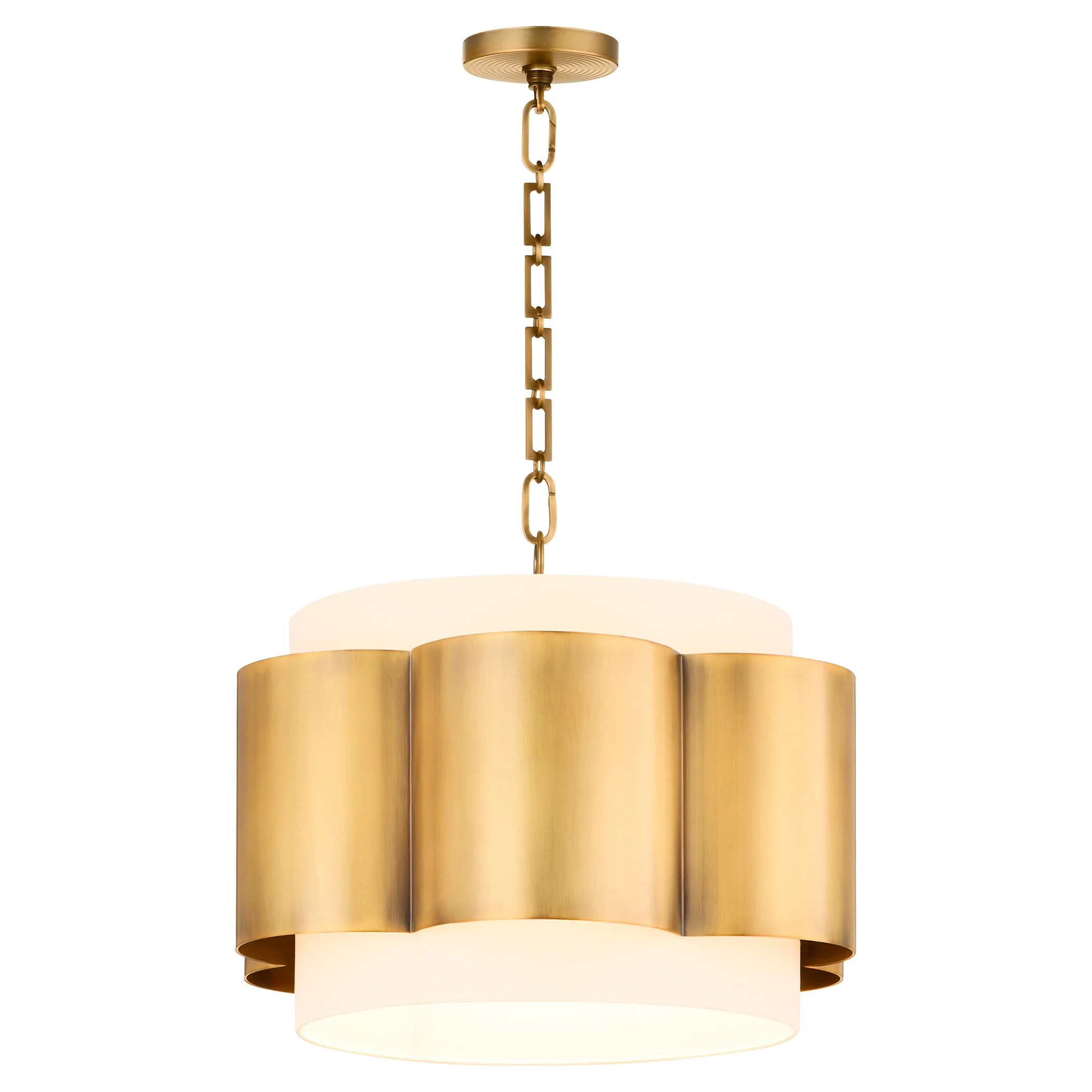 Belinder 4-light Pendant Non-Lacquered Brass - Image 2