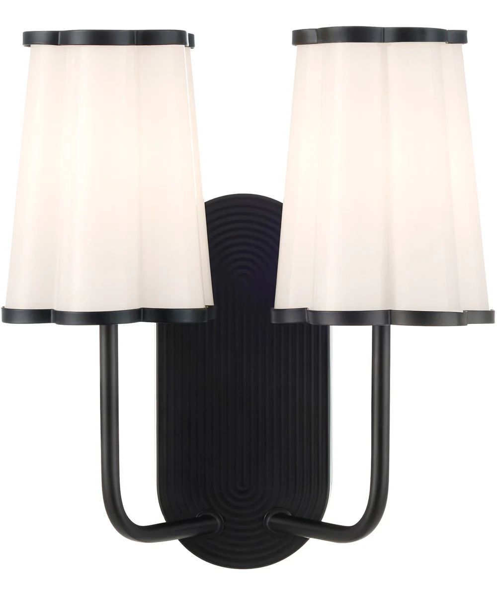 Belinder Wall Mount Light Fixture Matte Black - Image 2