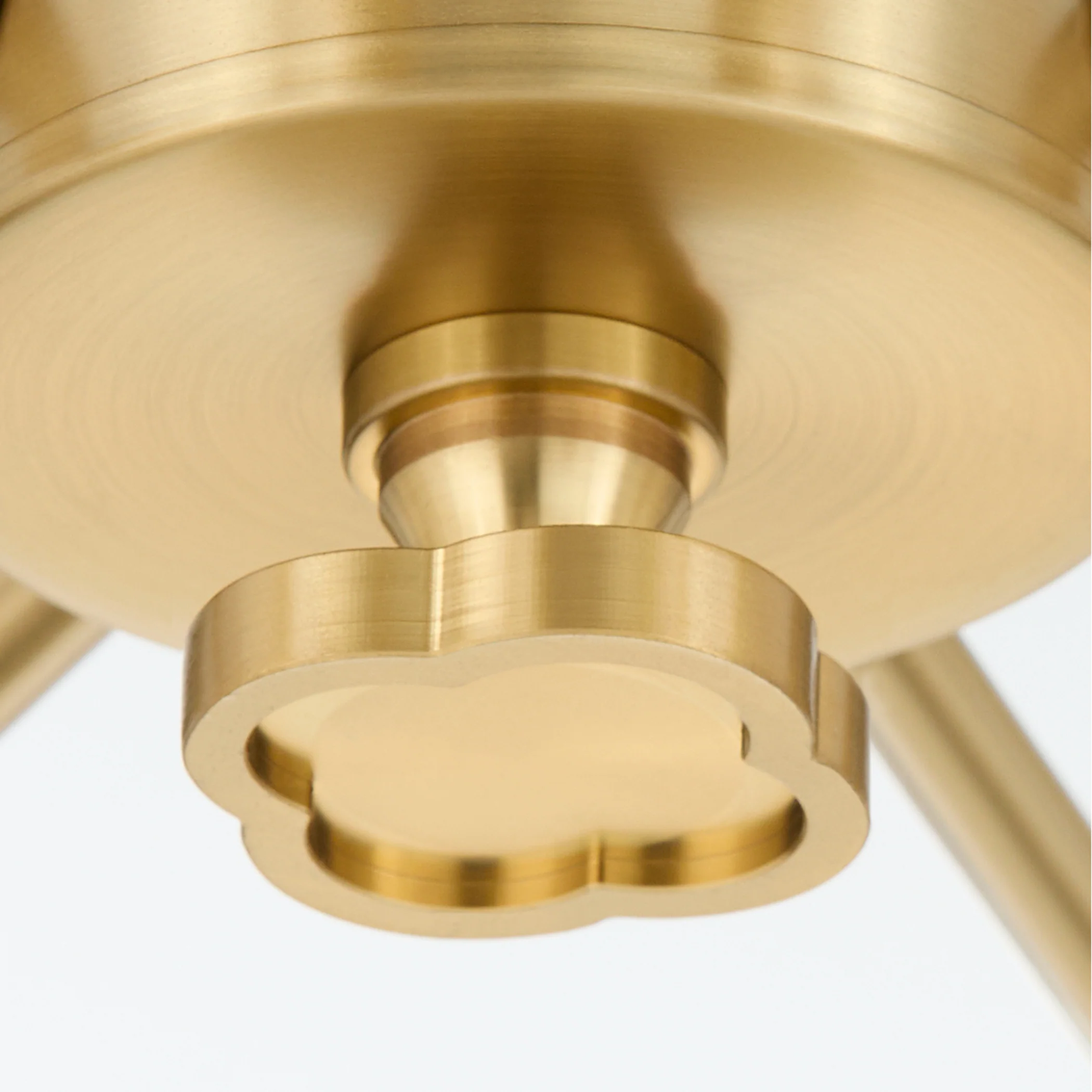 Belleview 4-light Pendant Aged Brass - Image 5