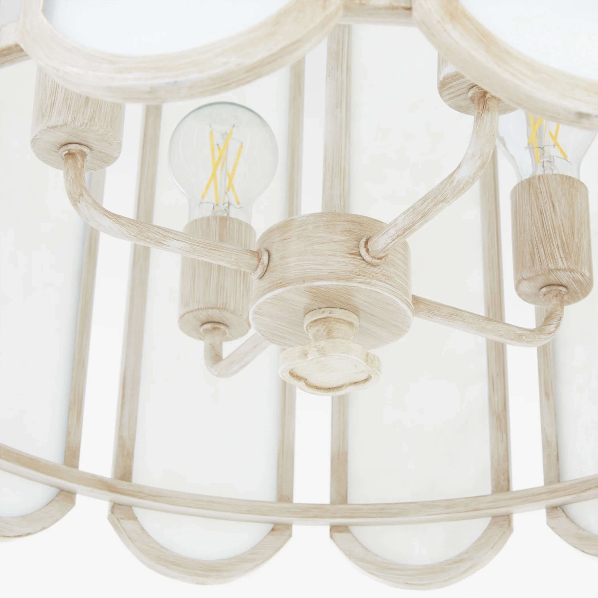 Belleview 4-light Pendant Washed Oak - Image 3
