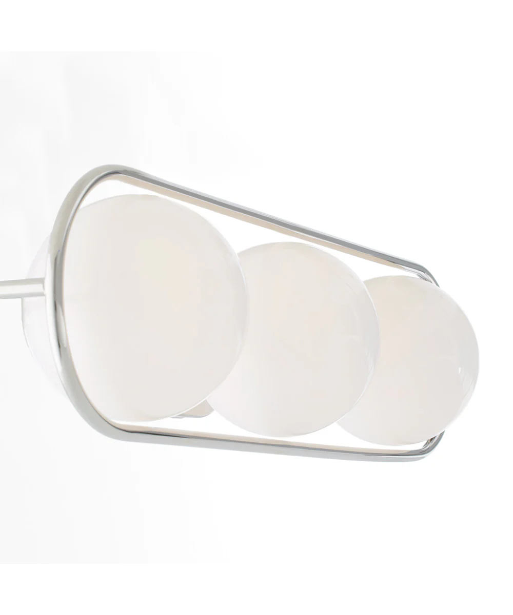 Belmont 3-light Bath Vanity Light Polished Nickel - Image 3