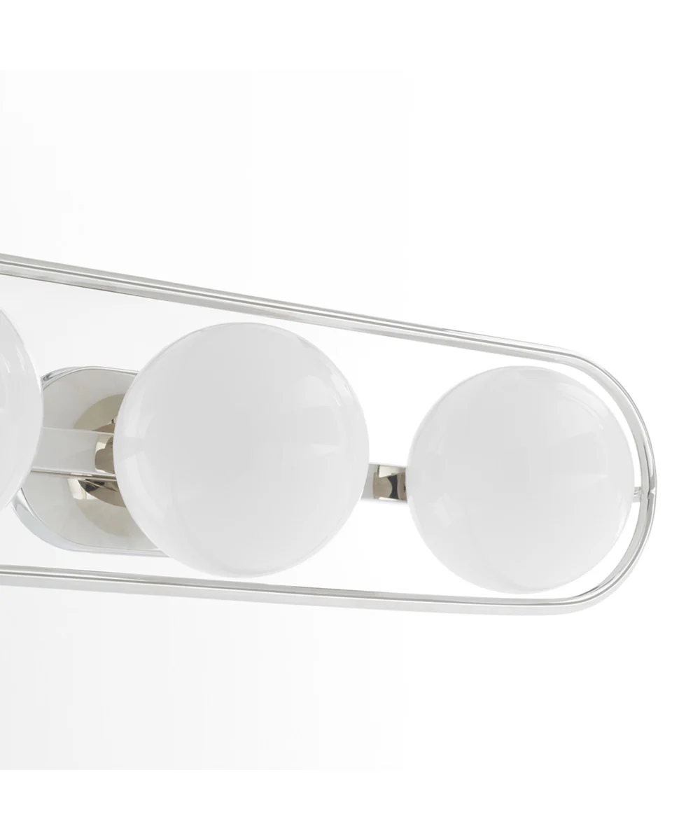 Belmont 3-light Bath Vanity Light Polished Nickel - Image 4