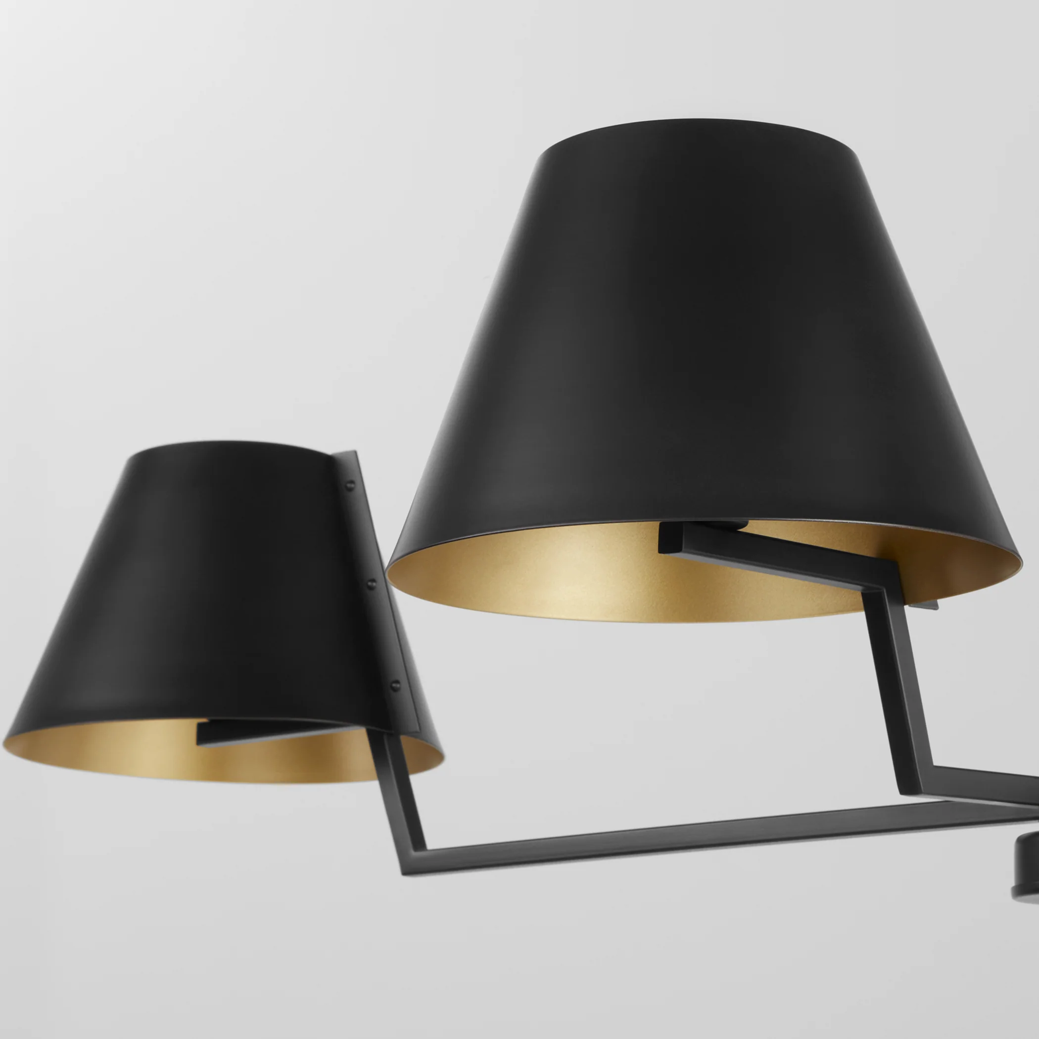 Bliss 4-light Chandelier Matte Black - Image 4