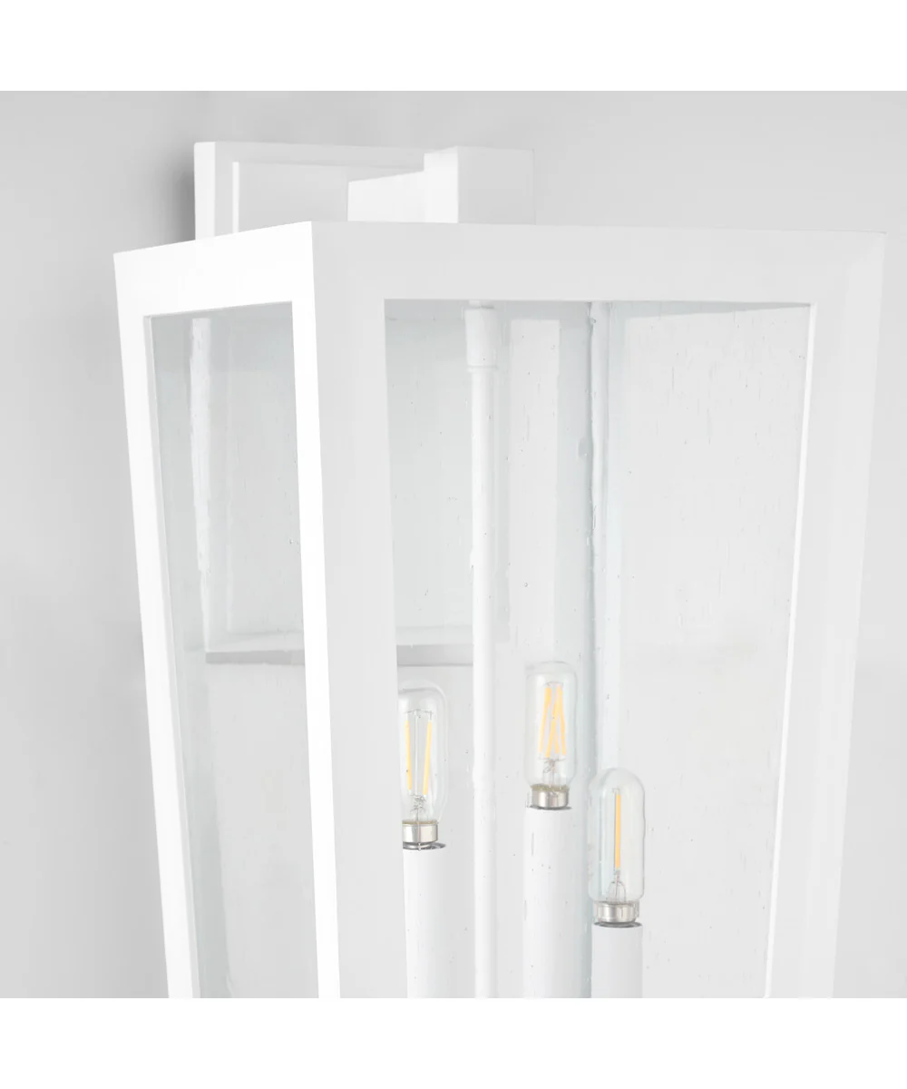 Bravo 4-light Wall Mount Light Fixture White - Image 4