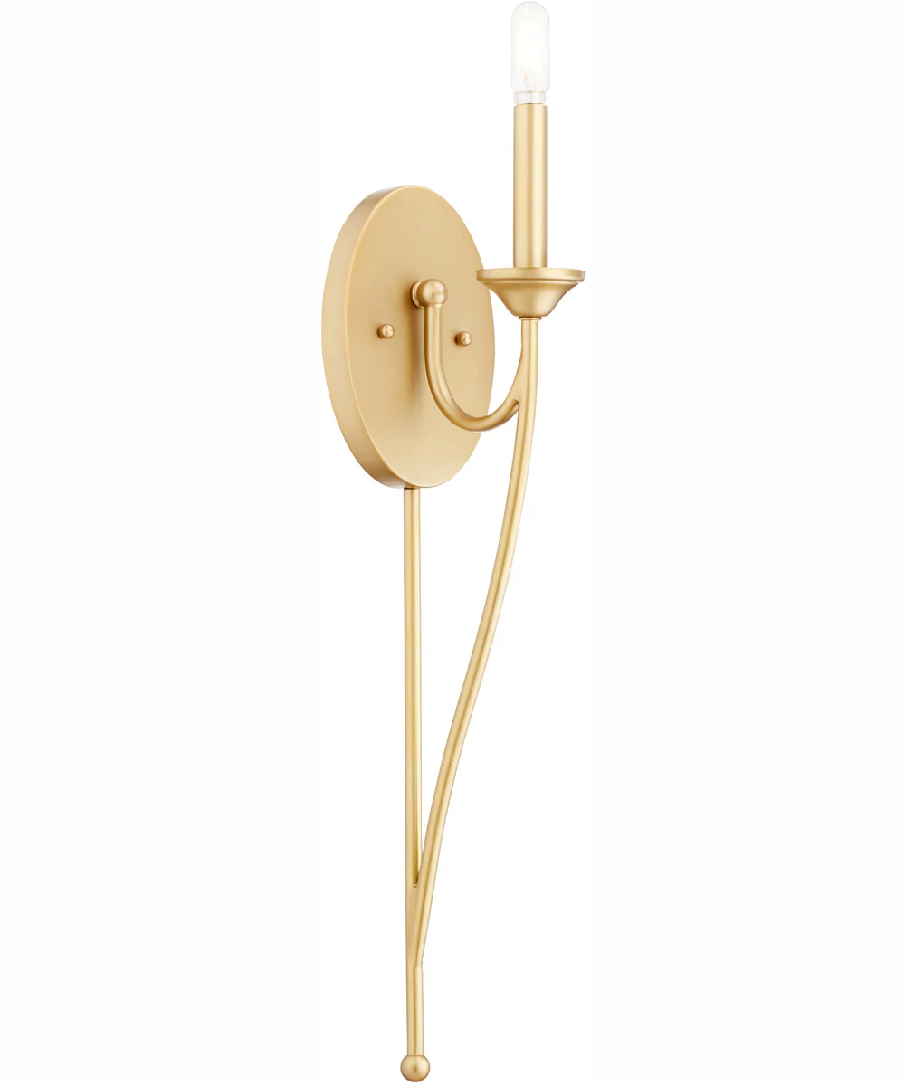Brooks 1-light Wall Mount Light Fixture Aged Brass - Image 2