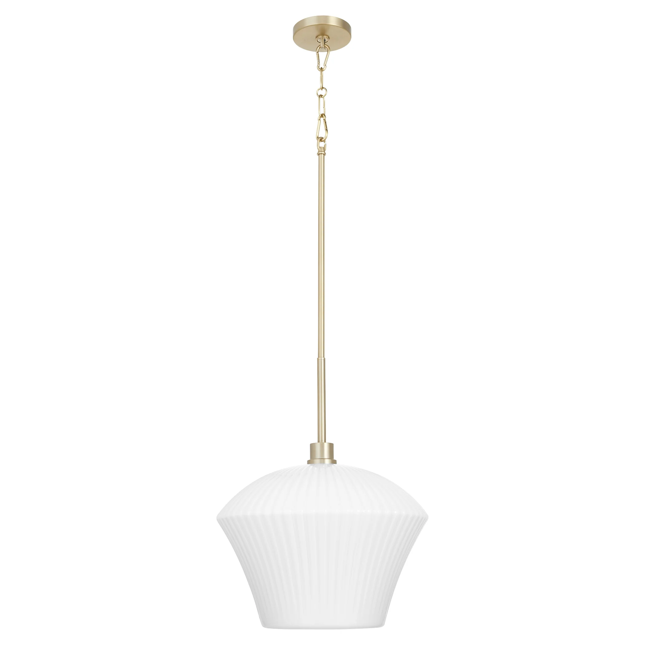 Cassini 1-light Pendant Aged Brass