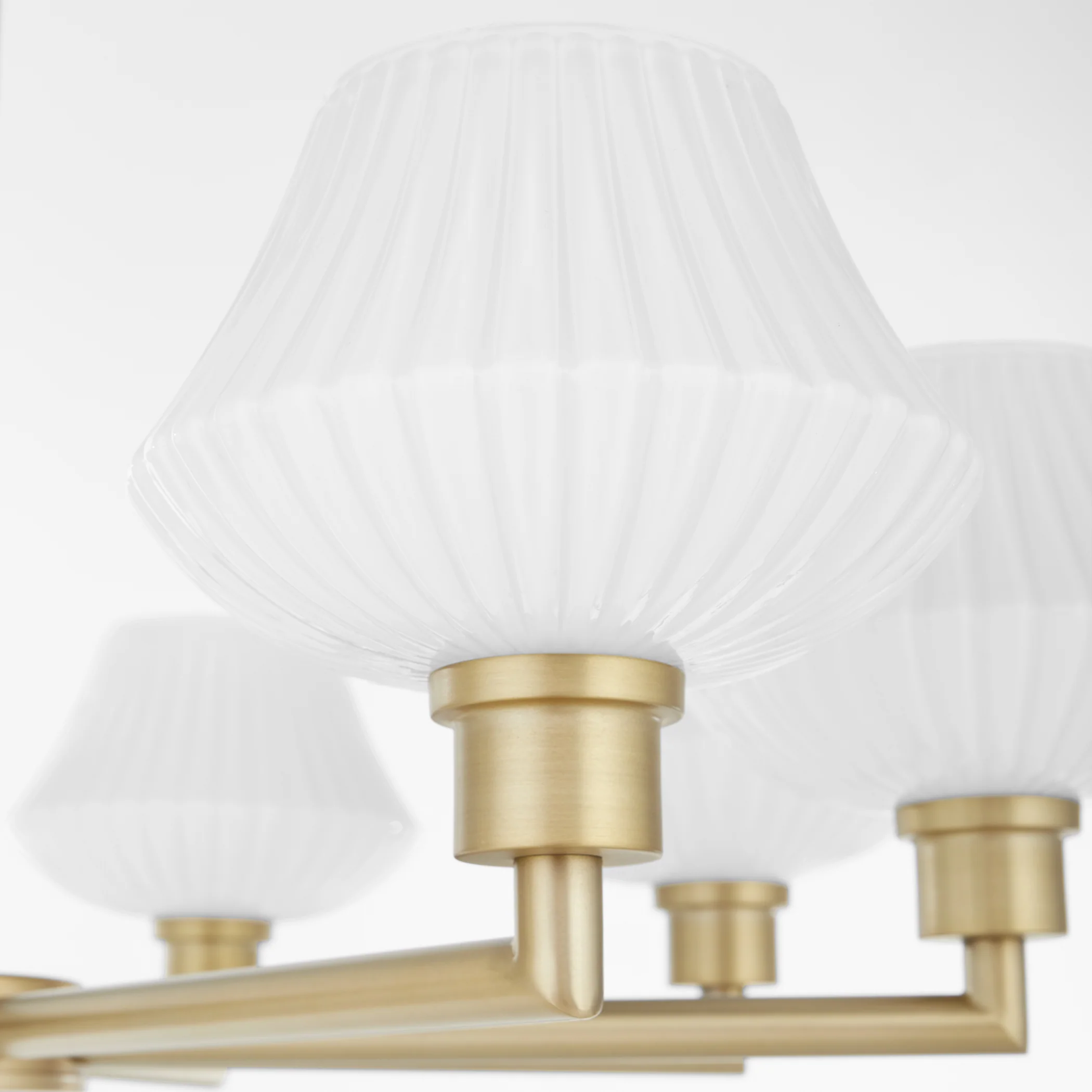 Cassini 8-light Chandelier Aged Brass - Image 4