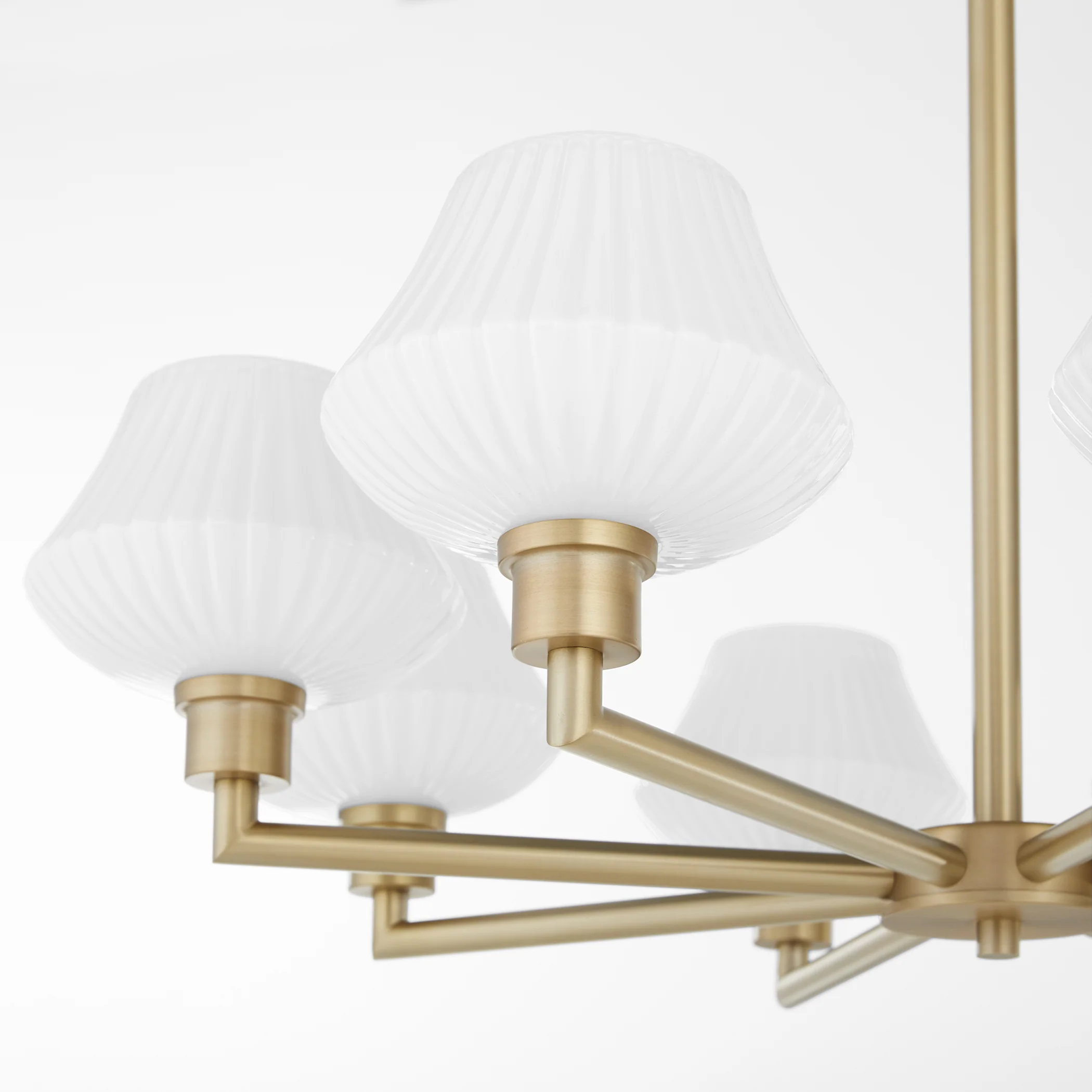 Cassini 8-light Chandelier Aged Brass - Image 5