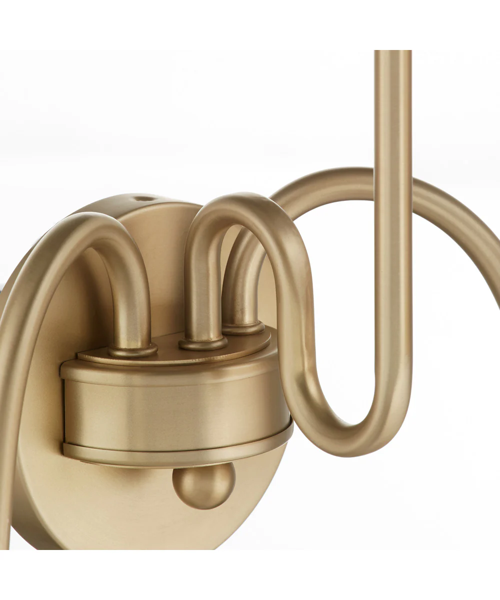 Tamara Day's Charlotte 3-light Wall Mount Light Fixture Aged Brass - Image 5