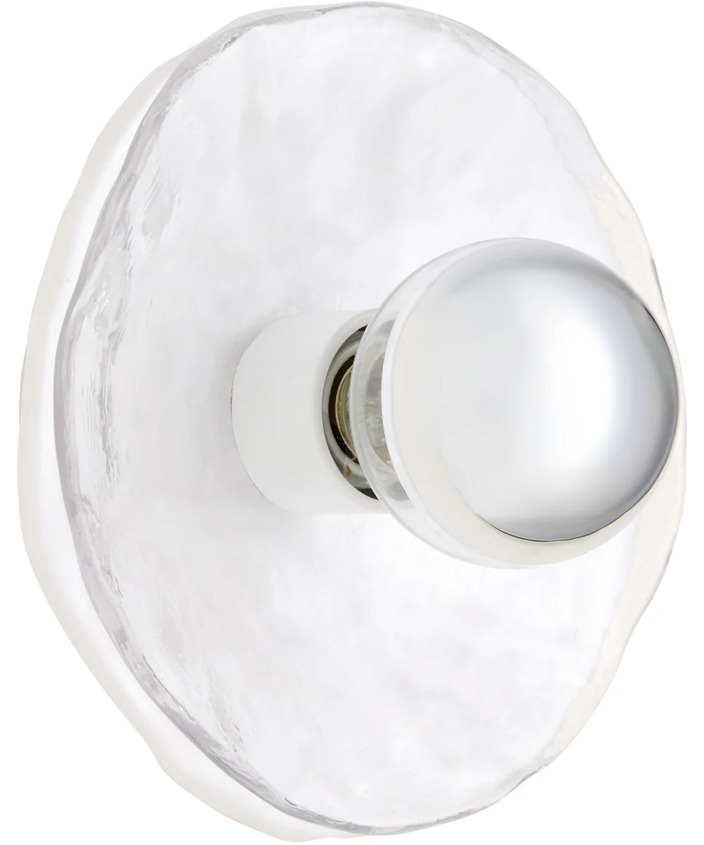 Del Rey Wall Sconce Brushed Brass|Studio White