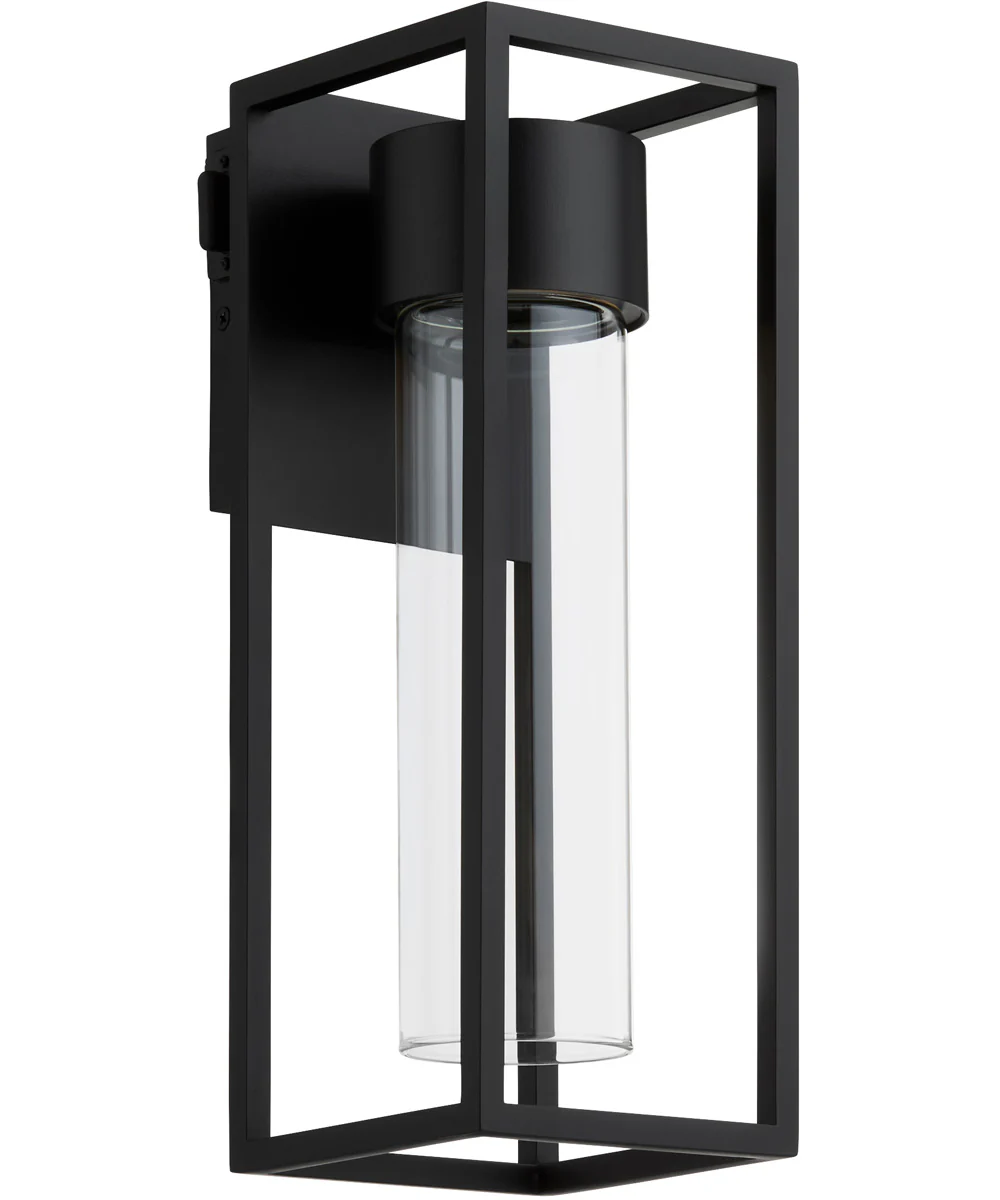 Delgado Outdoor Wall Lantern Wall Mount Light Fixture Matte Black
