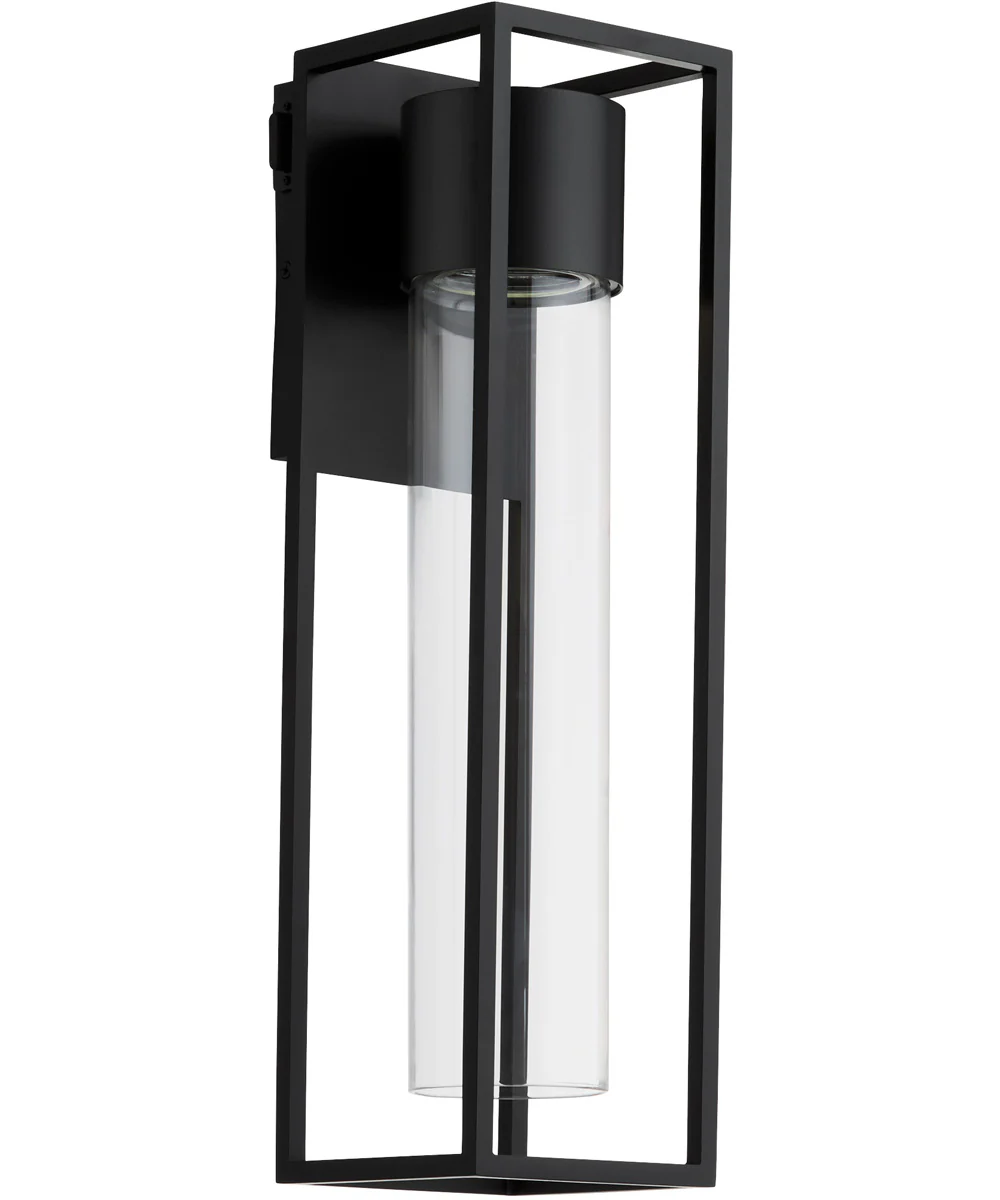 Delgado Outdoor Wall Lantern Wall Mount Light Fixture Matte Black