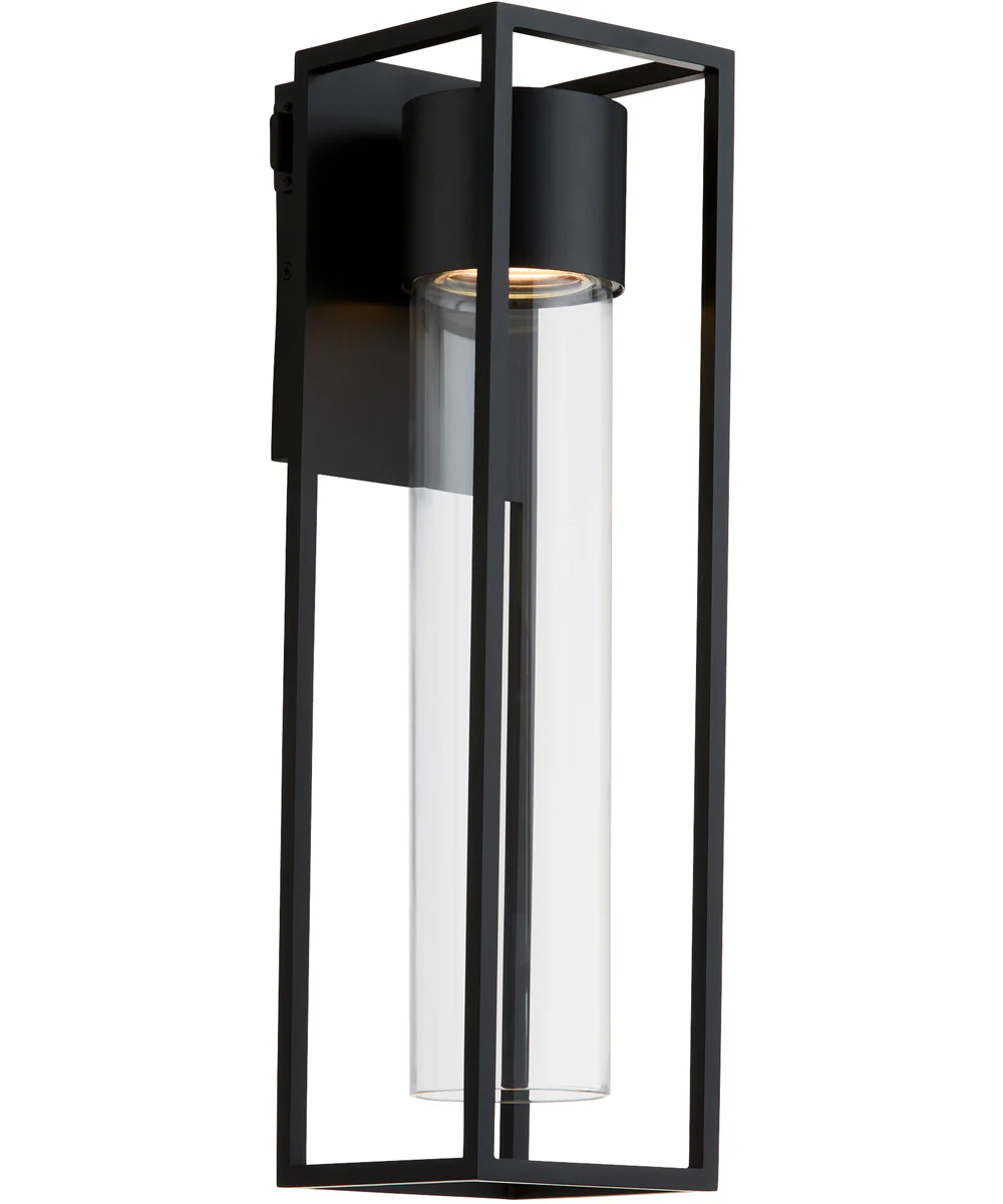 Delgado Outdoor Wall Lantern Wall Mount Light Fixture Matte Black - Image 2
