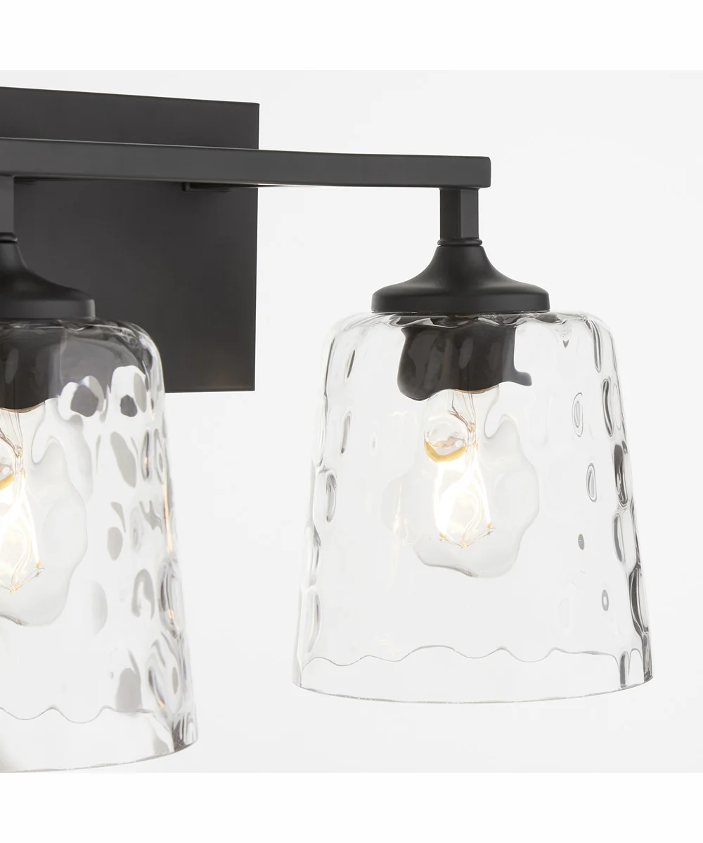 Eldorado 2-light Bath Vanity Light Matte Black - Image 3