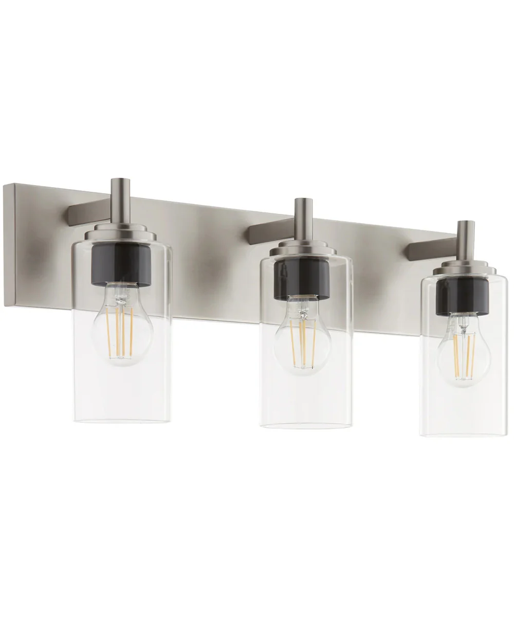 Fallstaff 3-light Bath Vanity Light Satin Nickel - Image 7