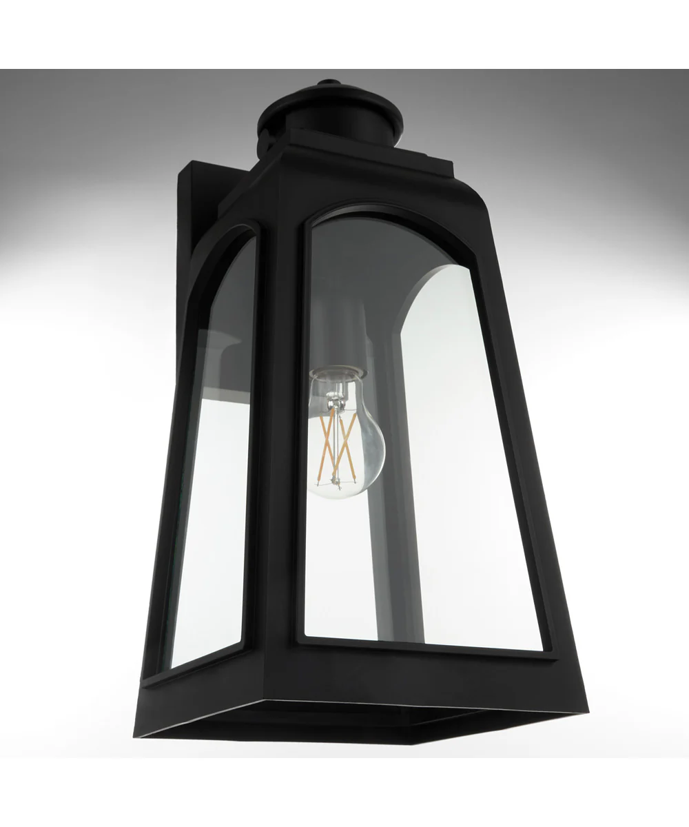 Francis Outdoor Wall Lantern Wall Mount Light Fixture Matte Black - Image 4