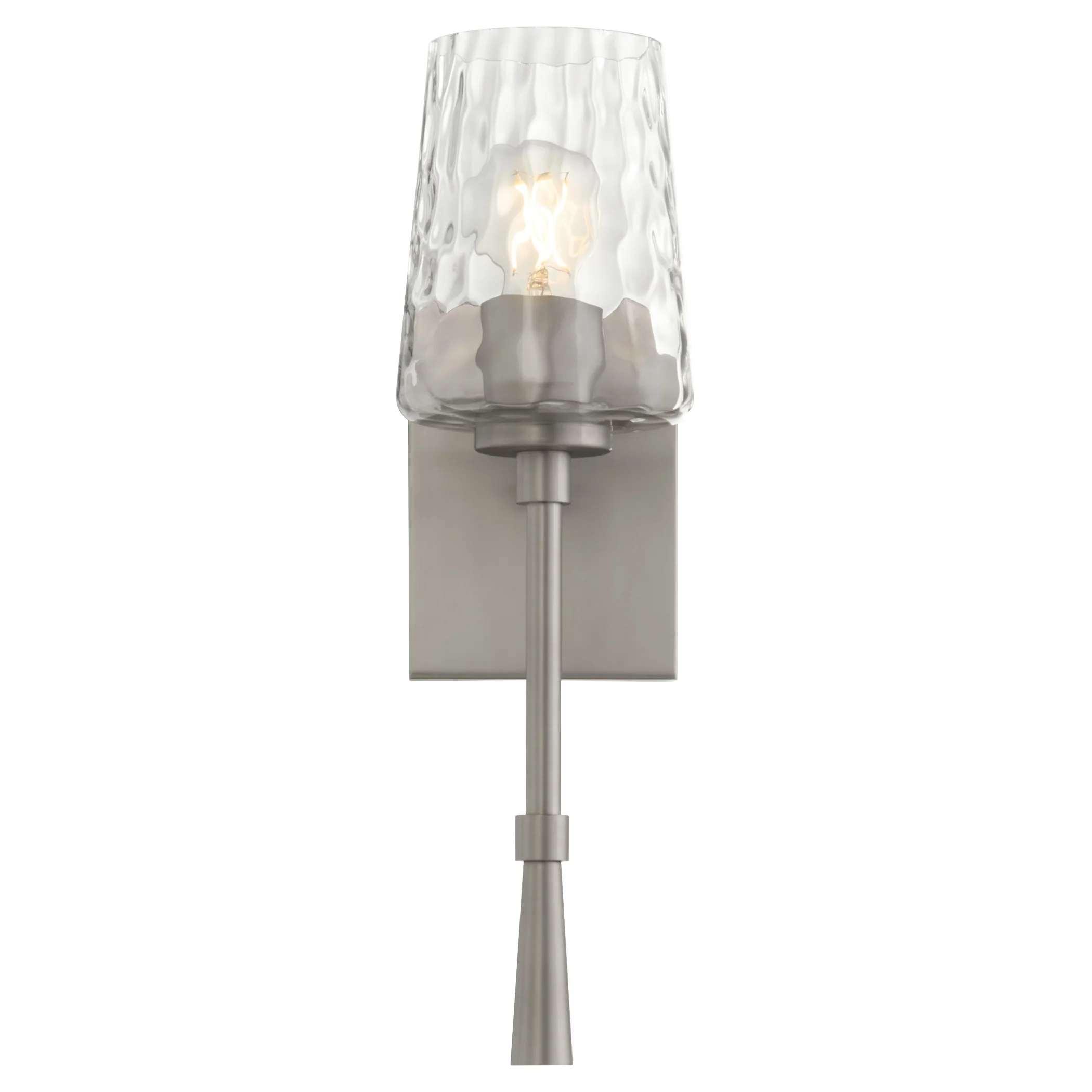 Goodwin 1-light Wall Mount Light Fixture Satin Nickel - Image 2