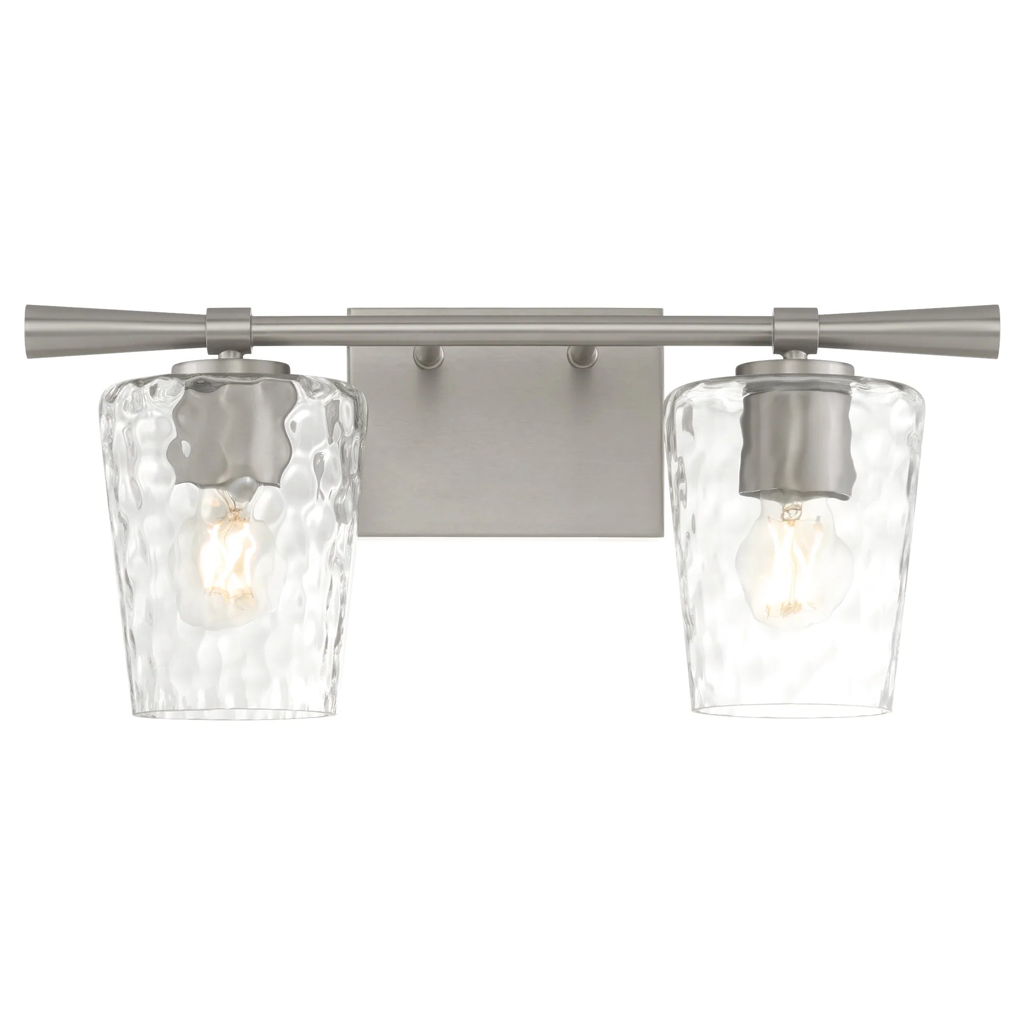 Goodwin 2-light Bath Vanity Light Satin Nickel - Image 2
