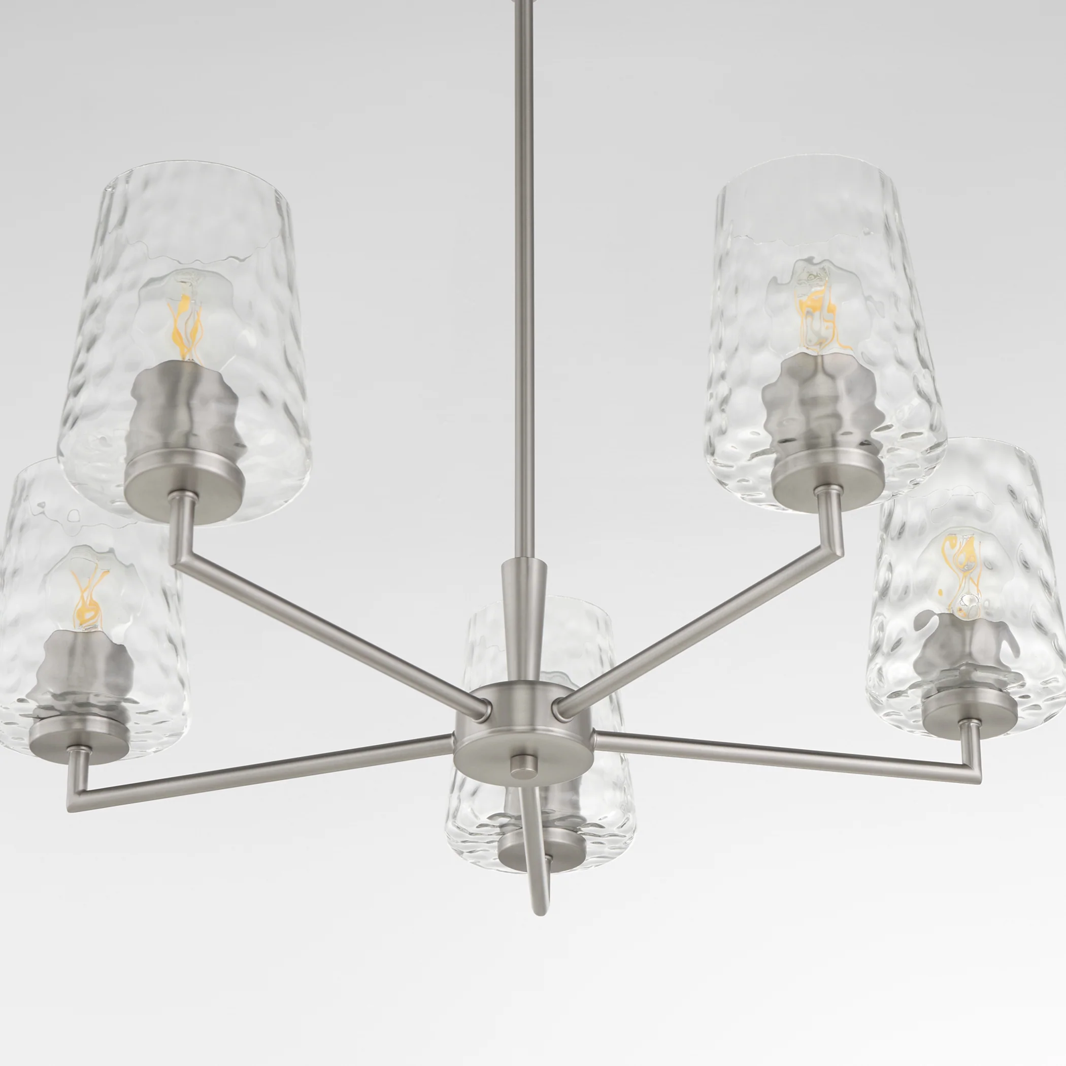 Goodwin 5-light Chandelier Satin Nickel - Image 4