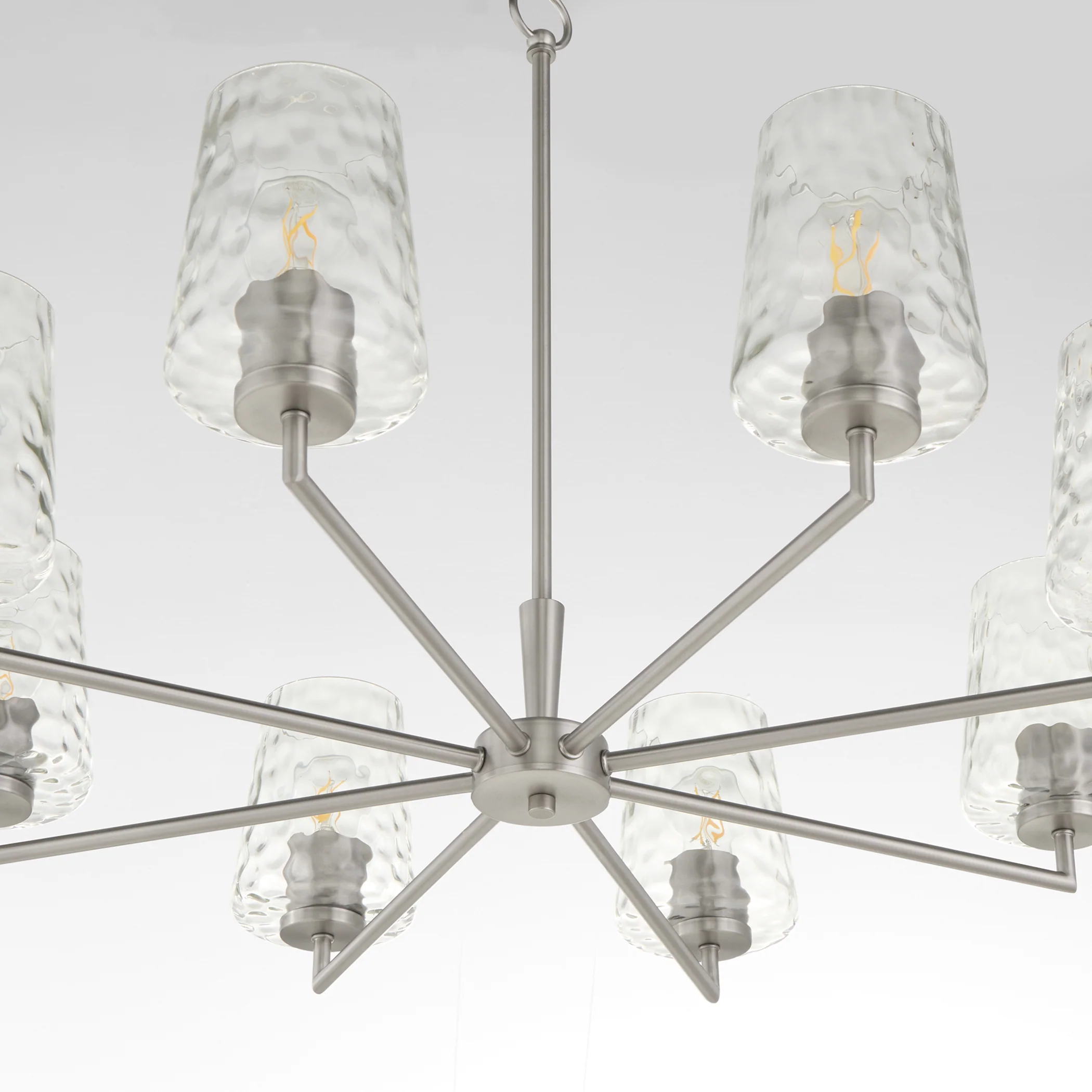 Goodwin 8-light Chandelier Satin Nickel - Image 4