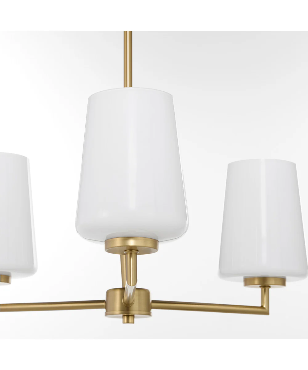 Goodwin Chandelier Aged Brass - Image 4
