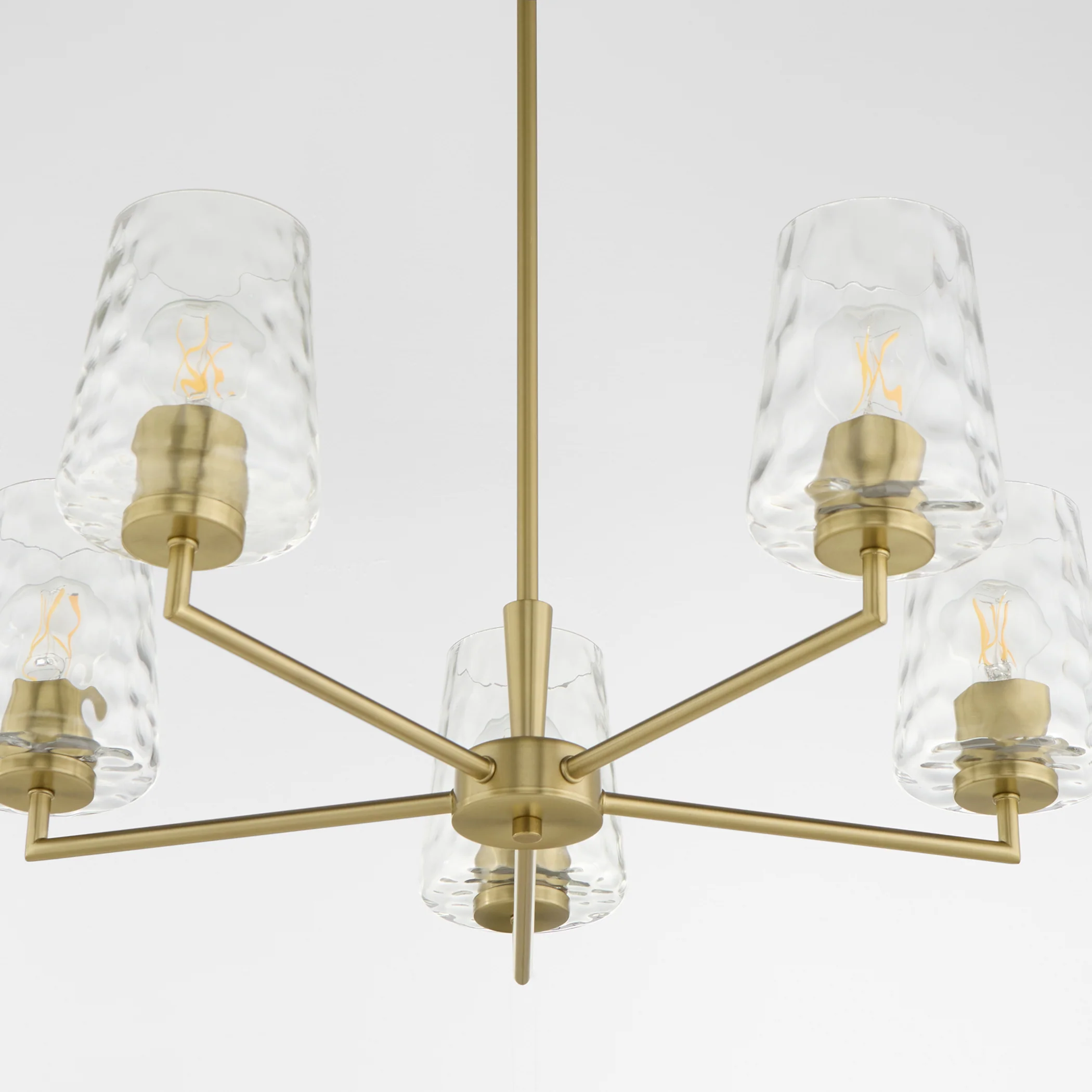 Goodwin Chandelier Aged Brass - Image 4
