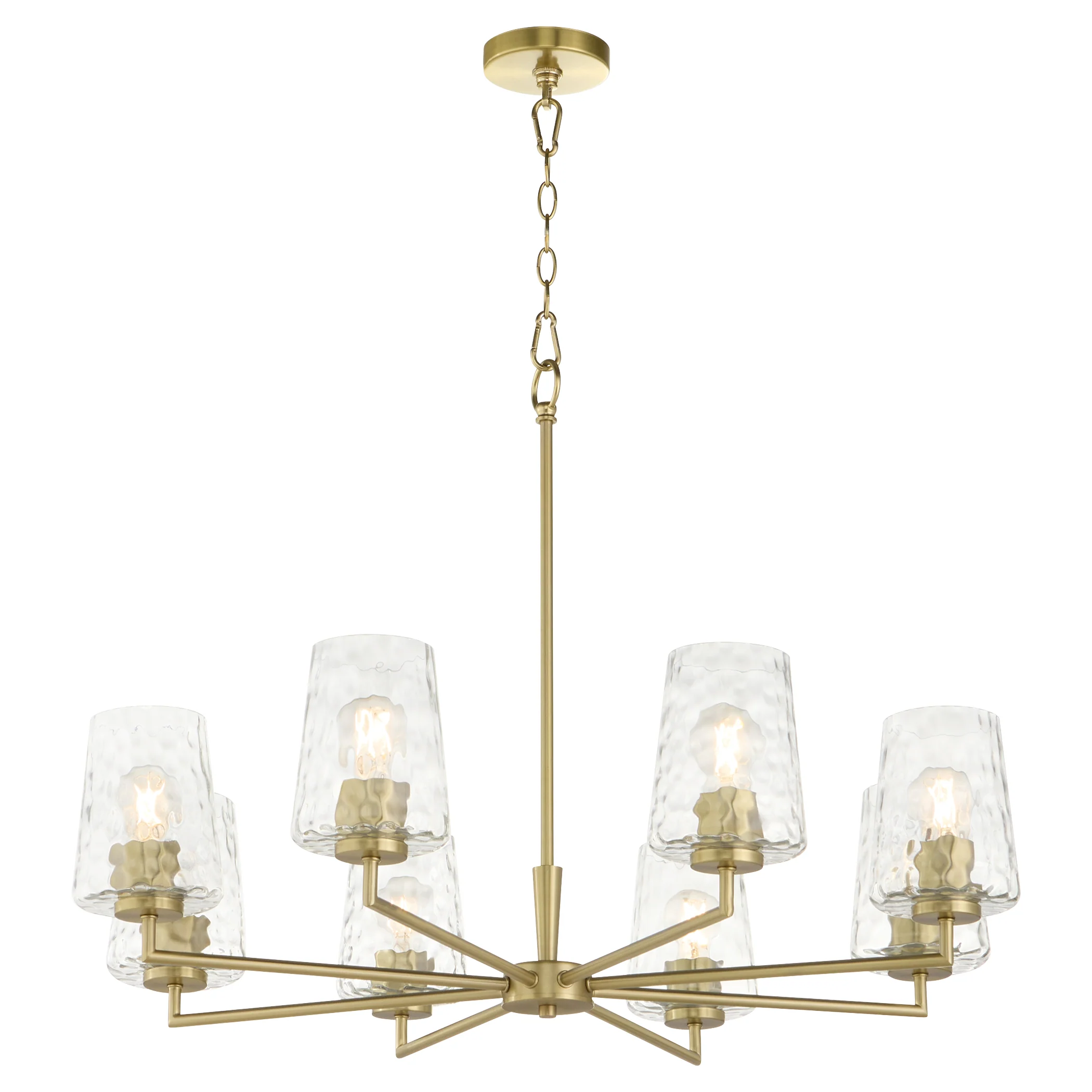 Goodwin Chandelier Aged Brass - Image 2