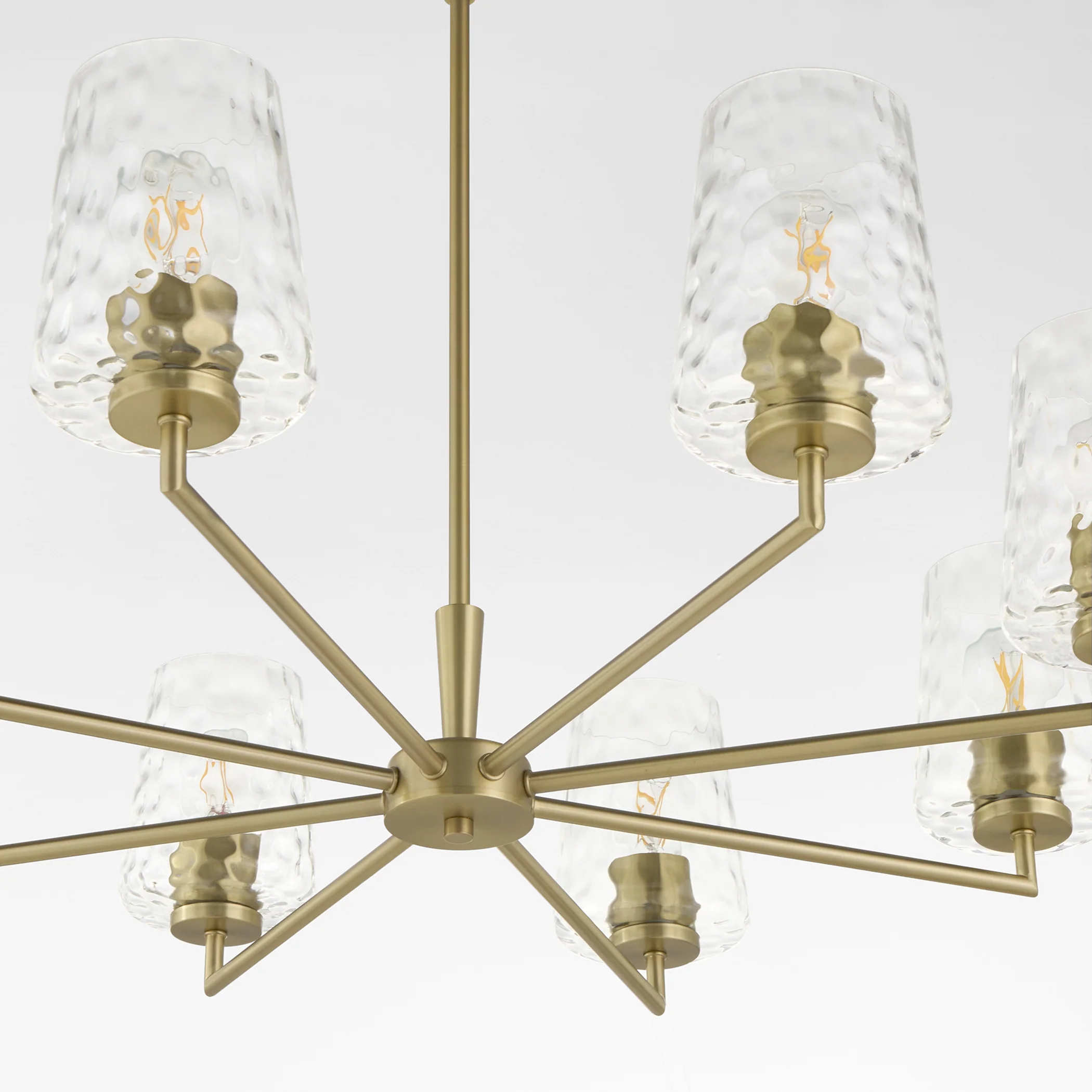 Goodwin Chandelier Aged Brass - Image 3