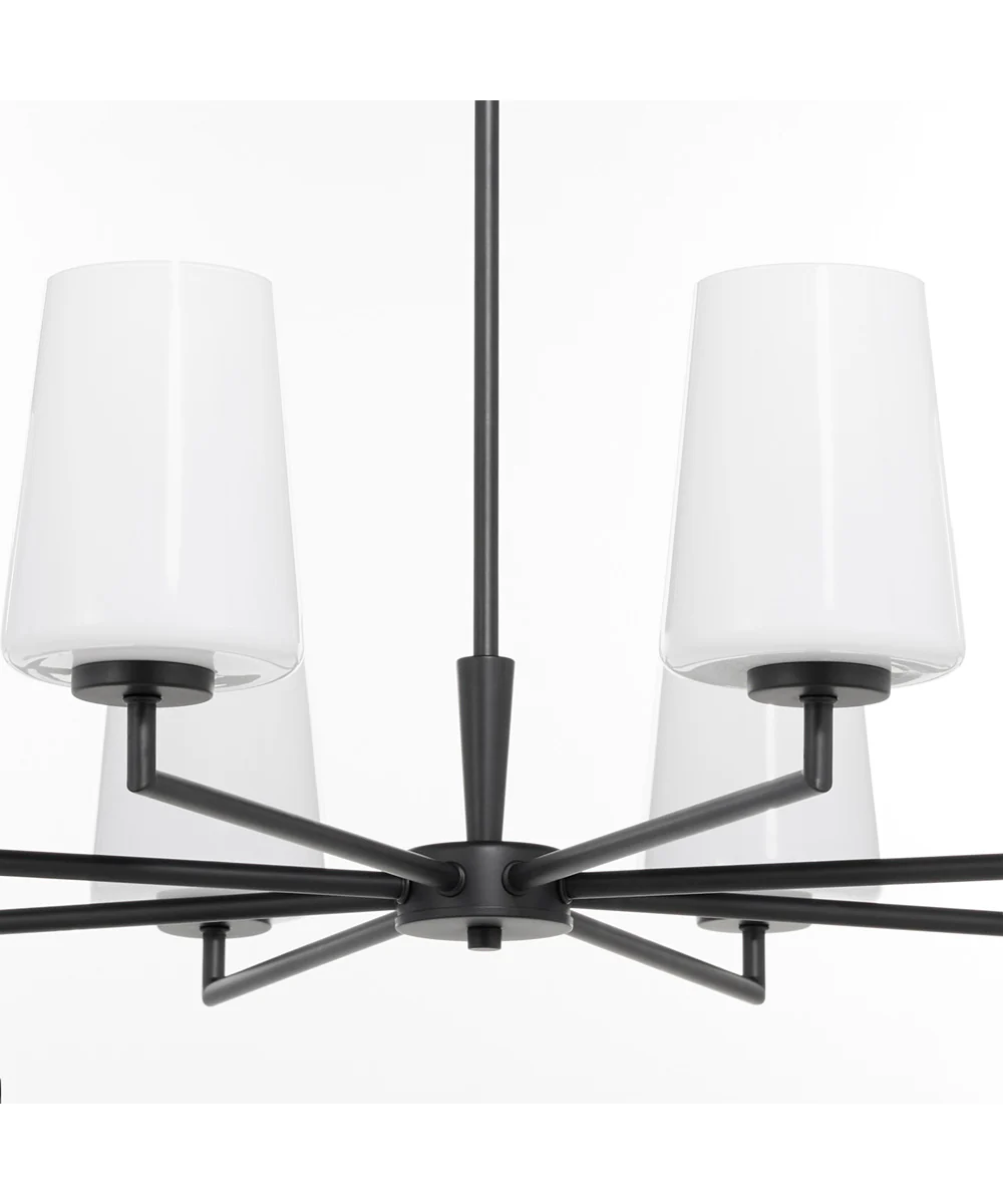Goodwin Chandelier Matte Black - Image 4
