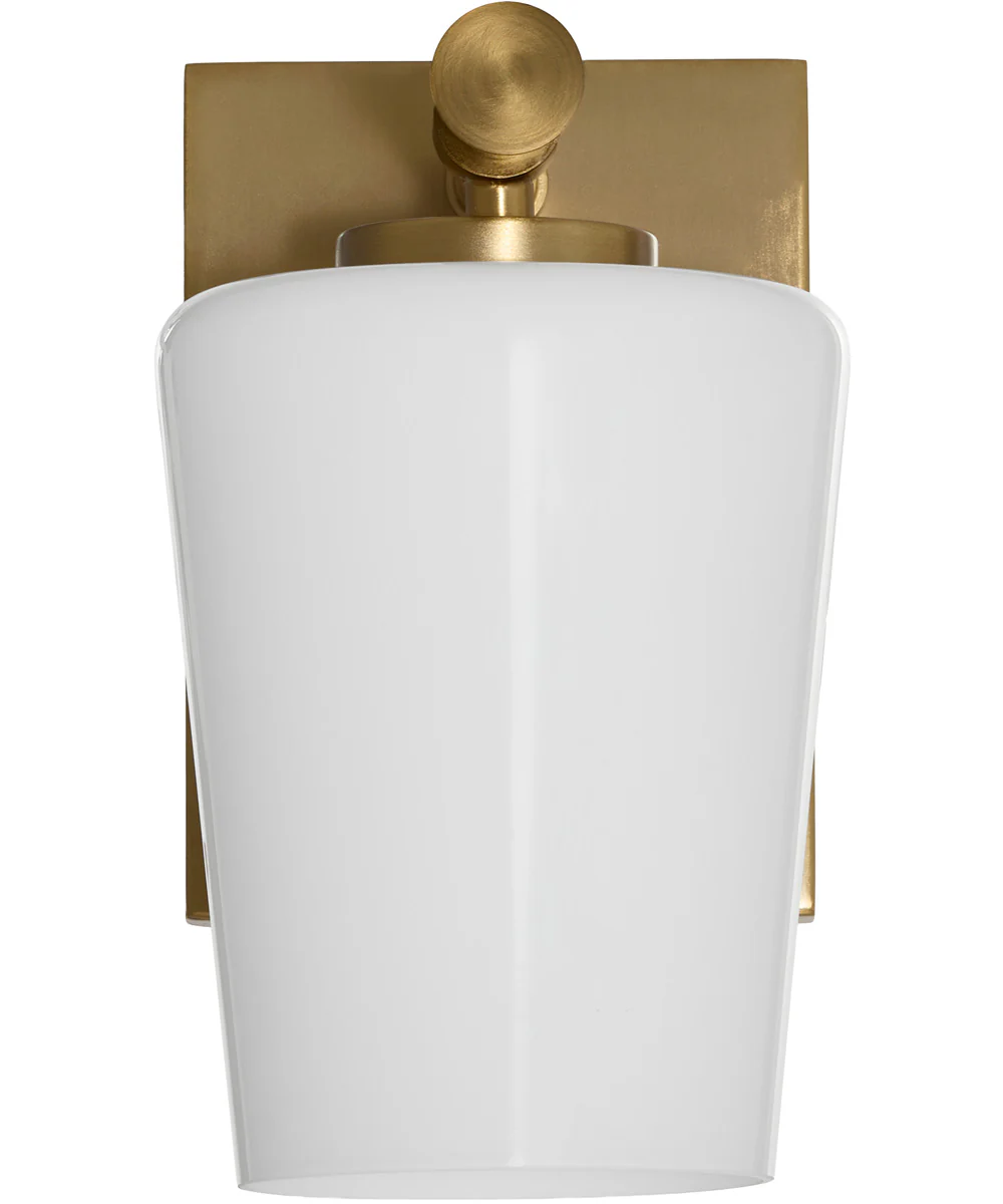 Goodwin Wall Mount Light Fixture Aged Brass
