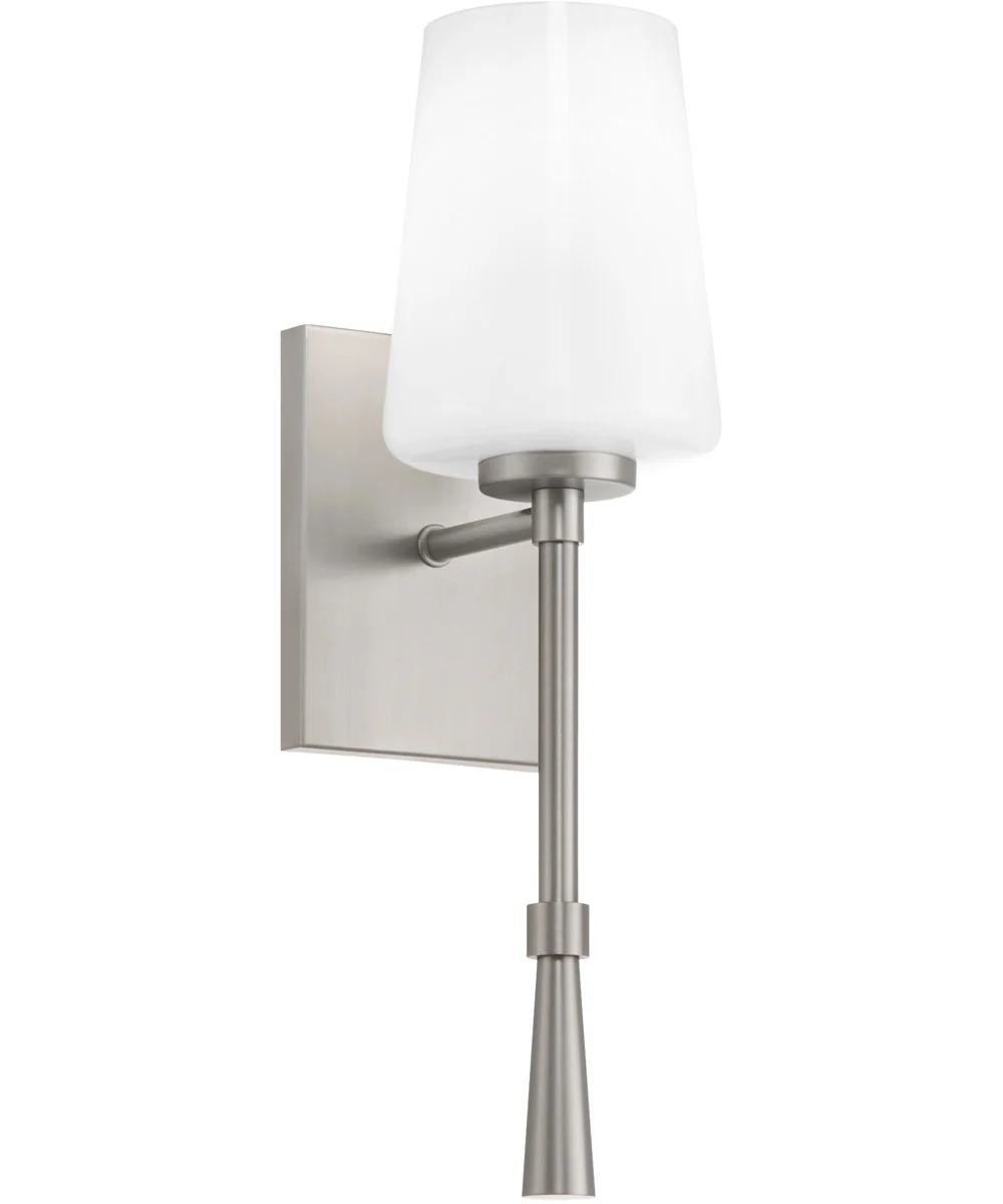 Goodwin Wall Mount Light Fixture Satin Nickel