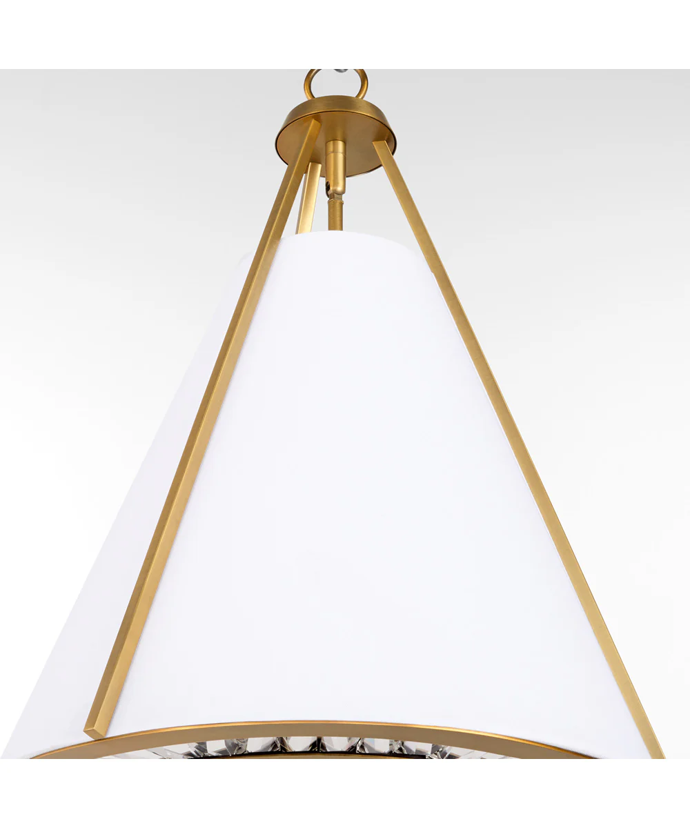 Gorham 3-light Pendant Brushed Brass - Image 3