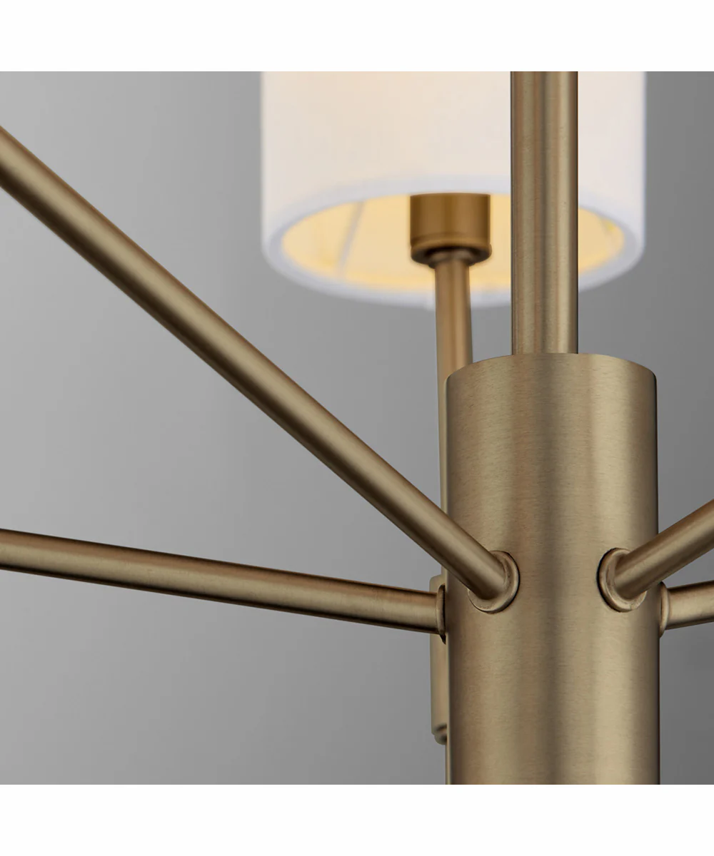 Hamilton 5-light Chandelier Dark Brass - Image 4