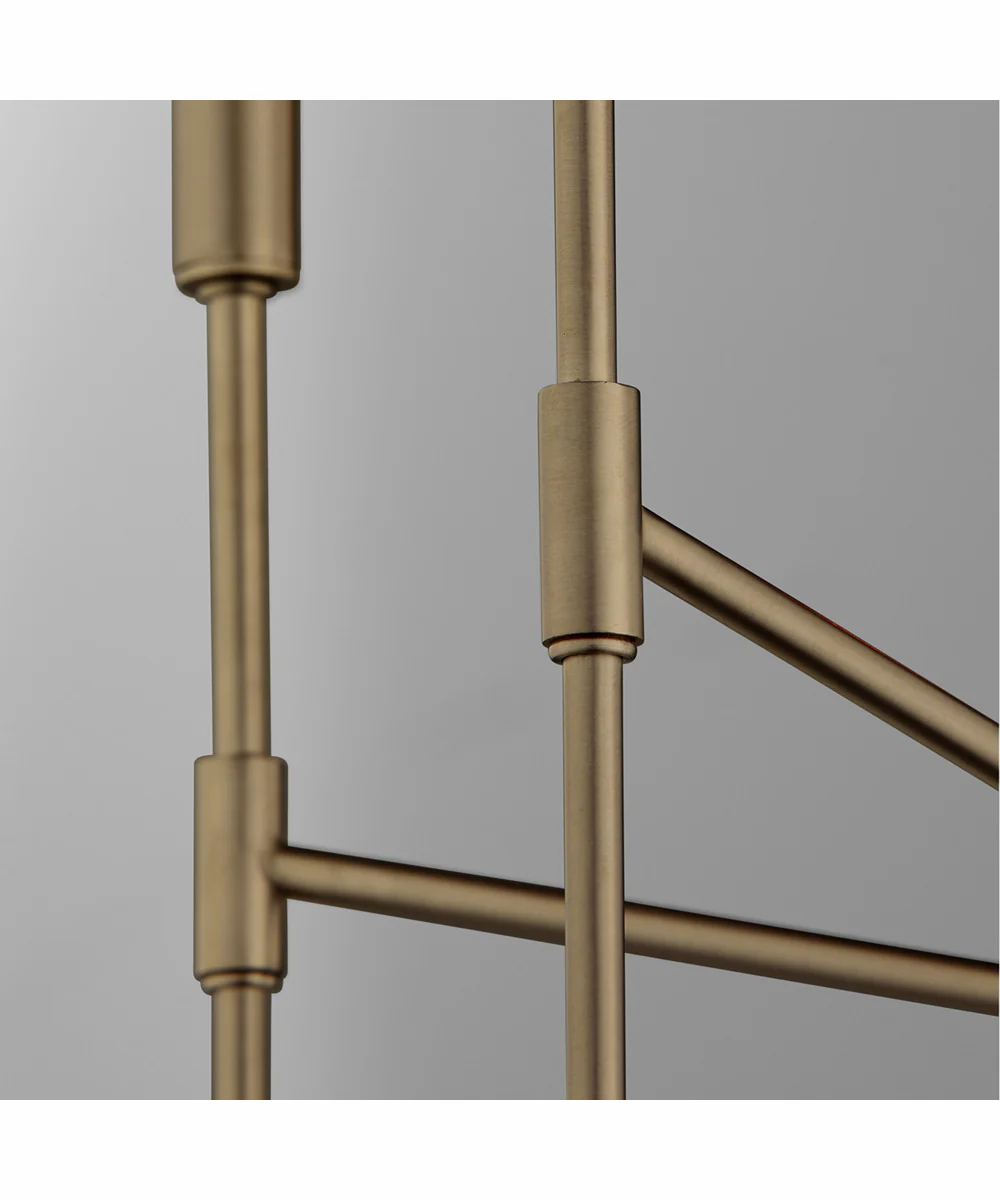 Hamilton 5-light Chandelier Dark Brass - Image 7