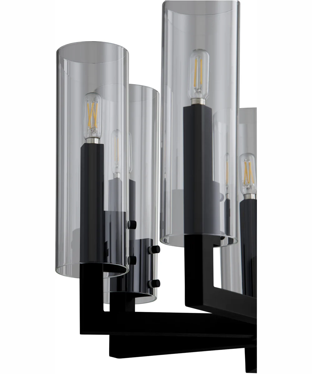 Harbin 8-light Chandelier Textured Black - Image 2