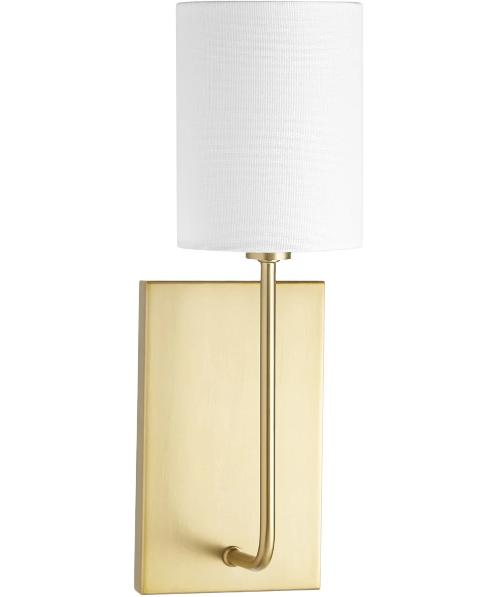 Harmony 1-light Wall Mount Light Fixture Aged Brass